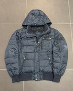 GAS Daunenjacke Bomber Marineblau – L