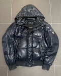 GAS Daunenjacke Bomber Marineblau – L
