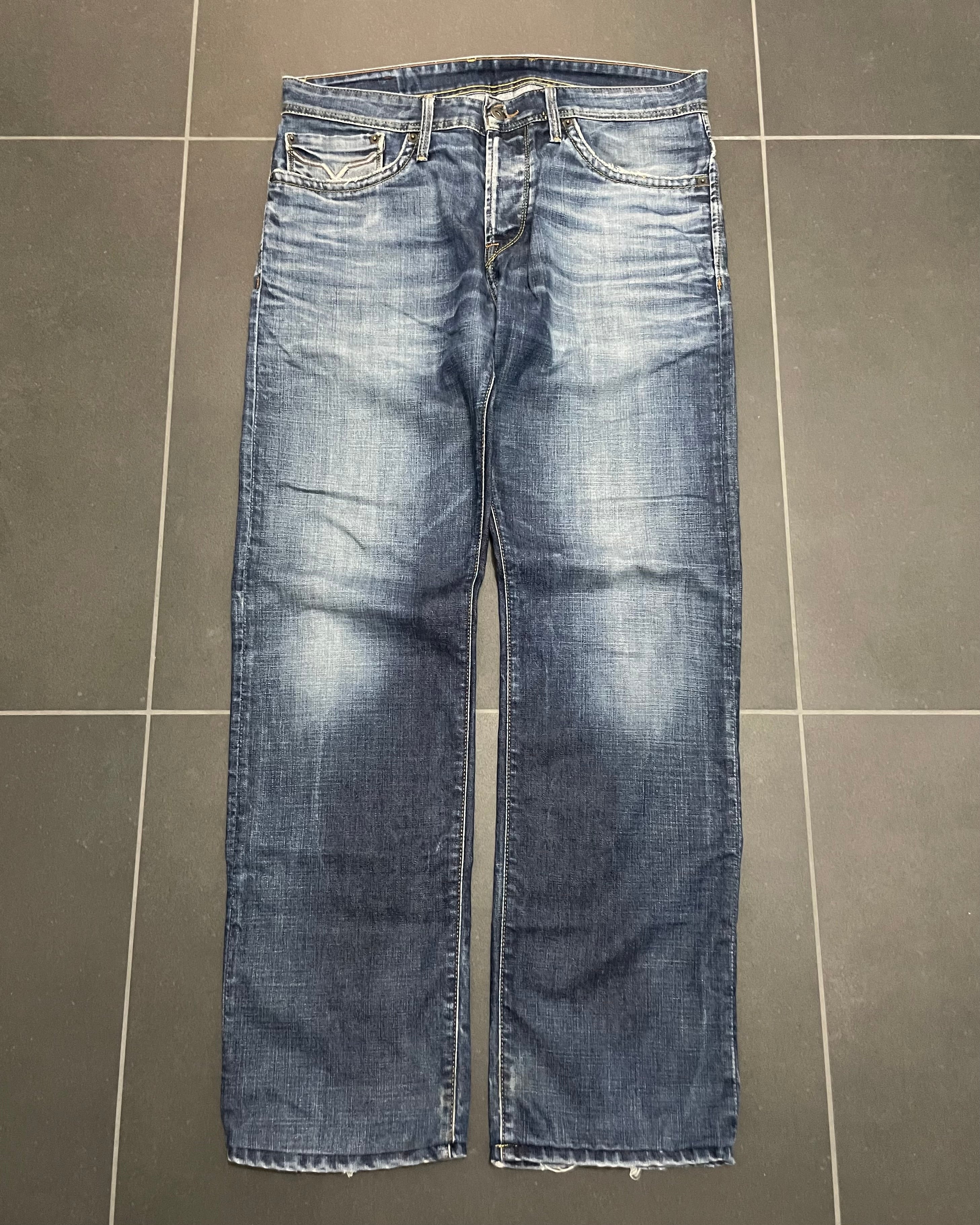 Pepe Straight Washed Jeans - Size W31 L34