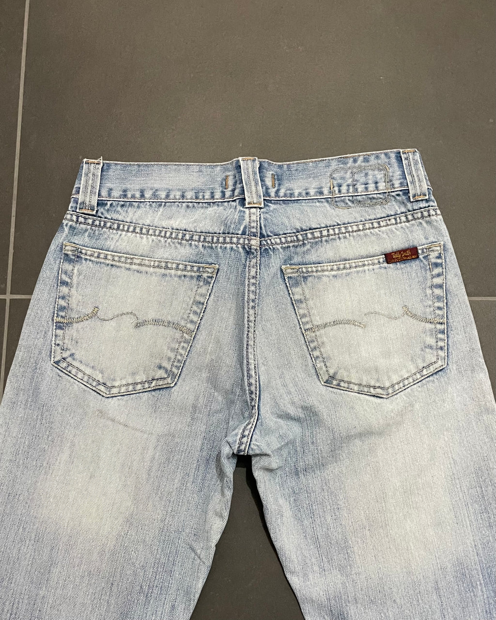 Washed Bootcut Jeans - Size W30 L34