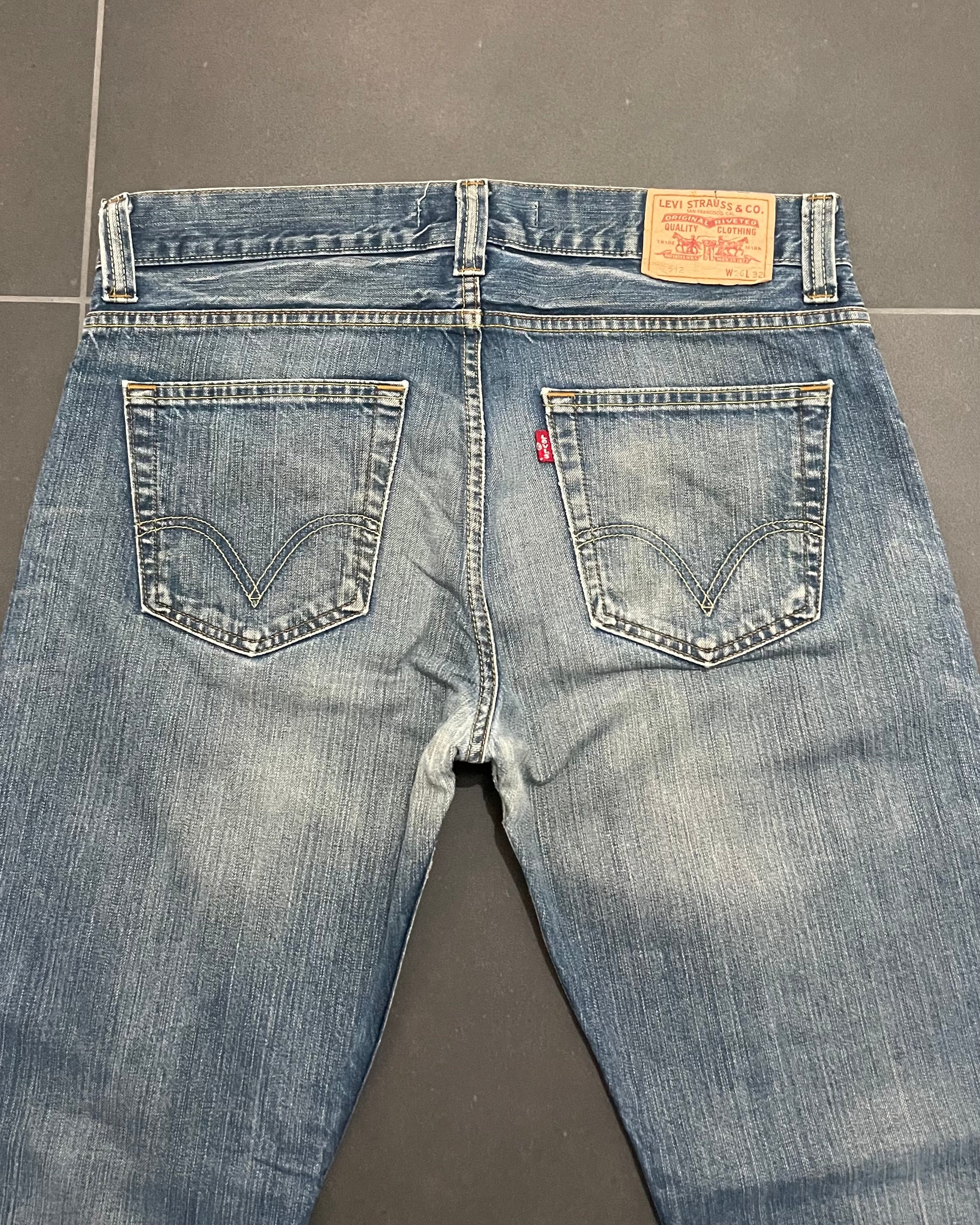 Levi's 512 Bootcut Jeans - Size W36 L32