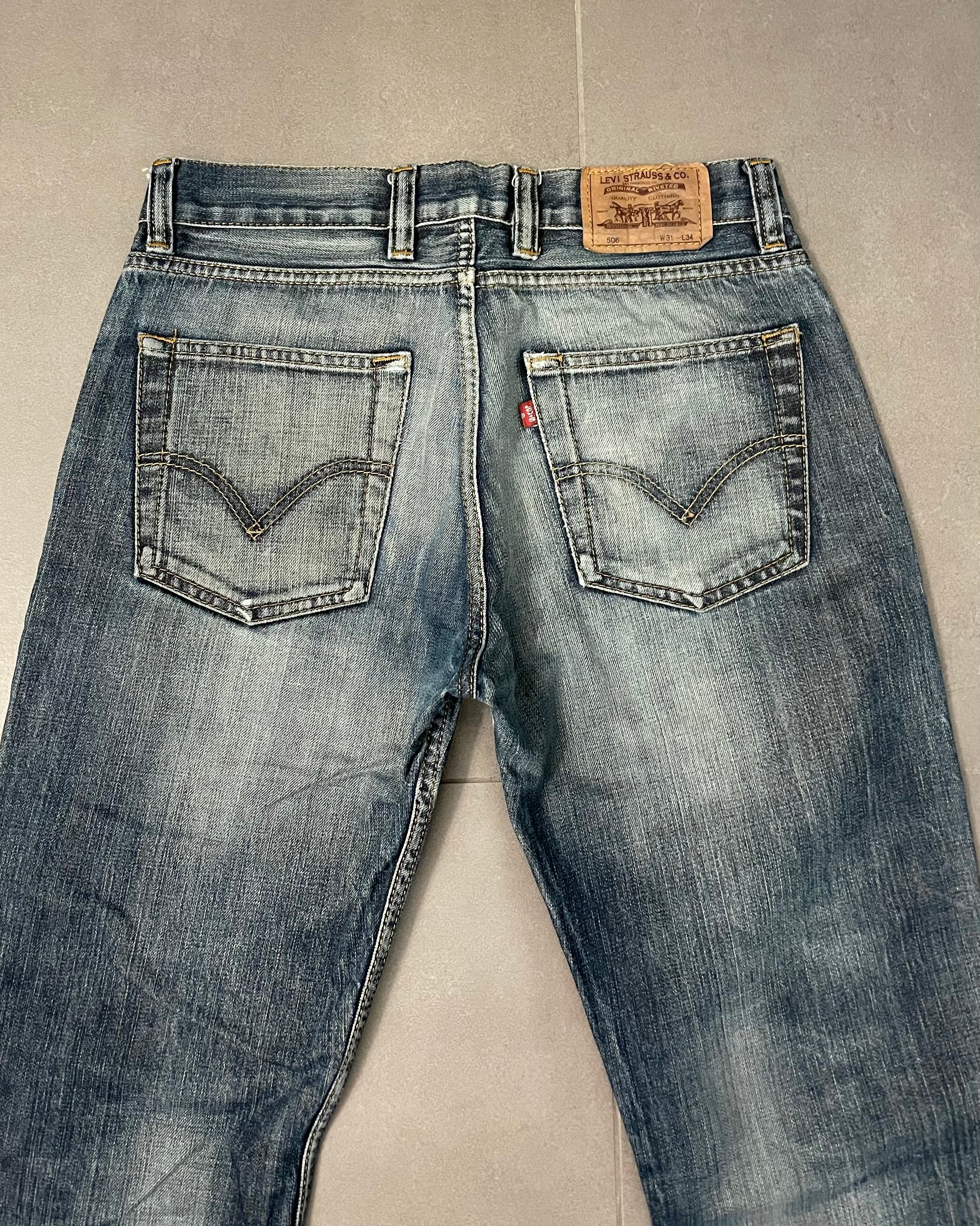 Levi's 506 Straight Jeans - Size W31 L34