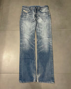 Diesel Washed Straight Jeans - Size W29 L34