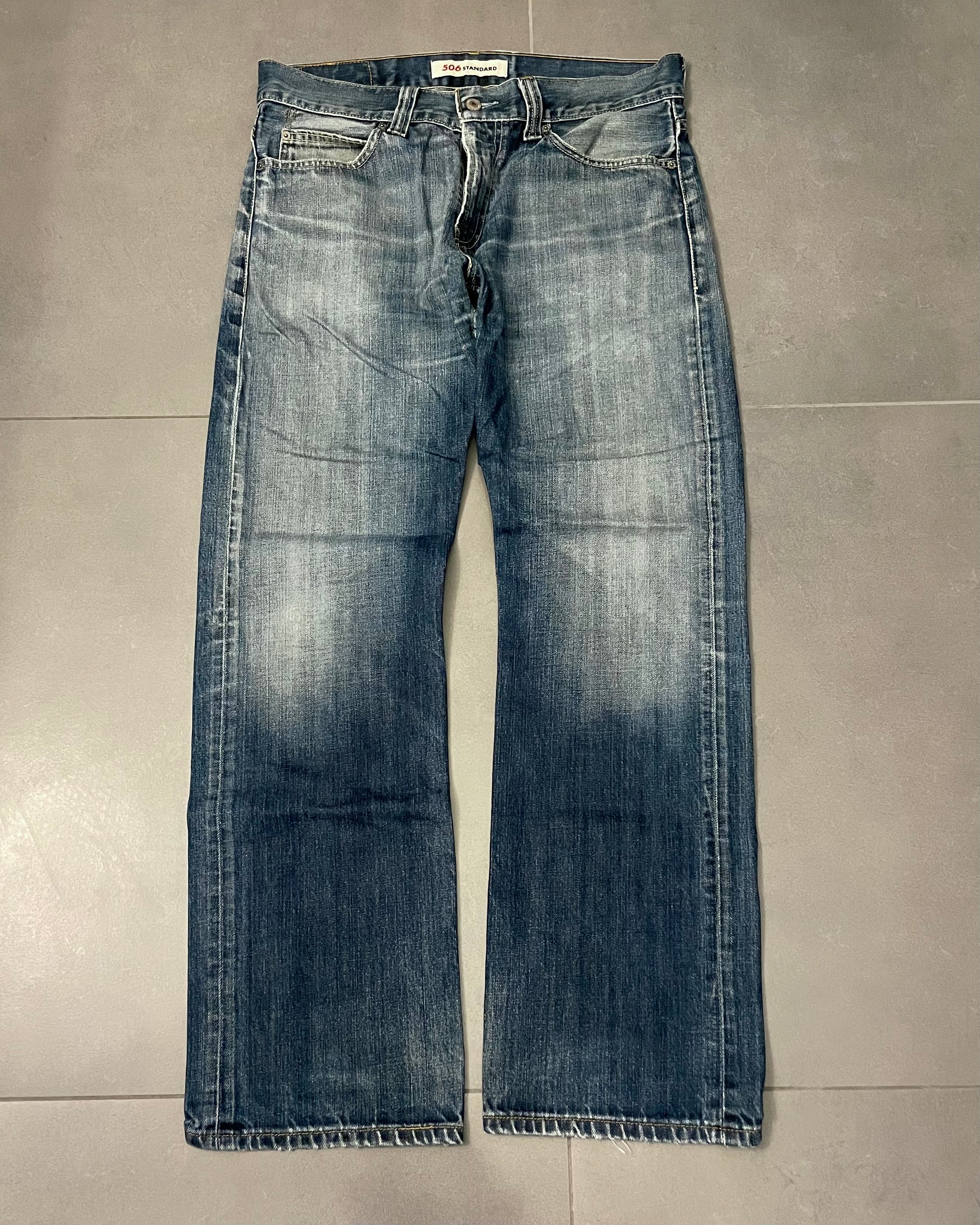 Levi's 506 Straight Jeans - Size W34 L32
