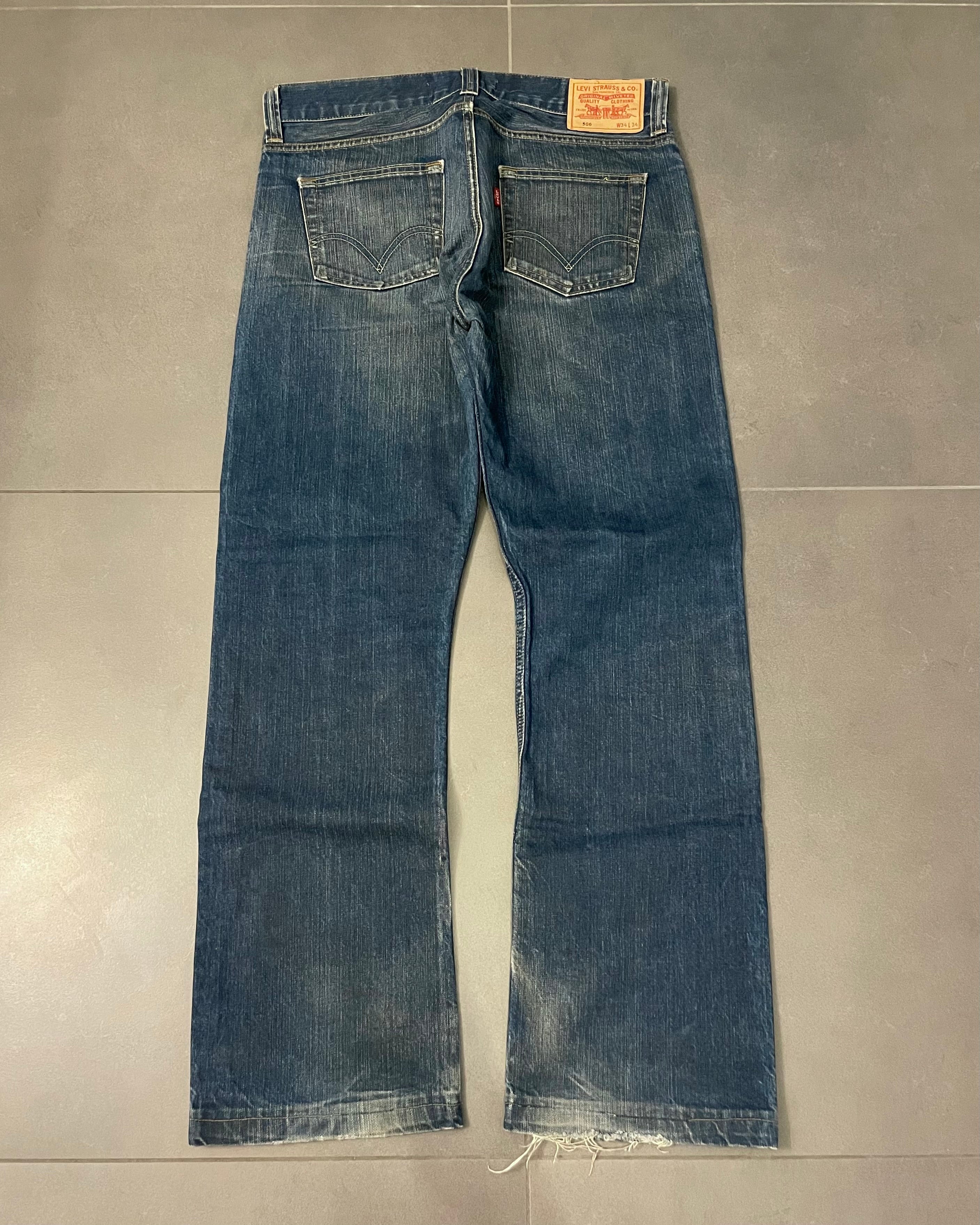 Levi's 506 Straight Jeans - Size W34 L34