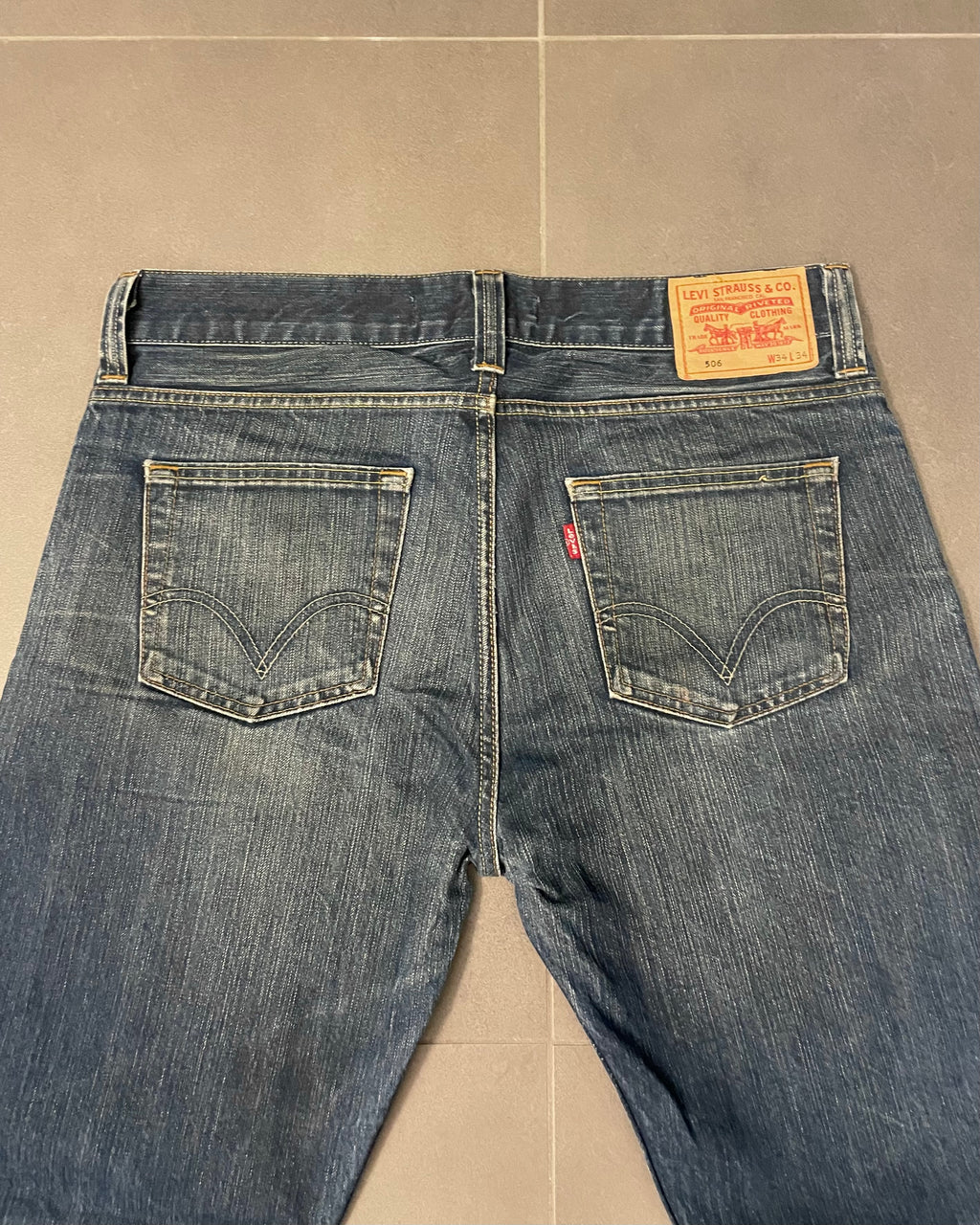 Levi's 506 Straight Jeans - Size W34 L34