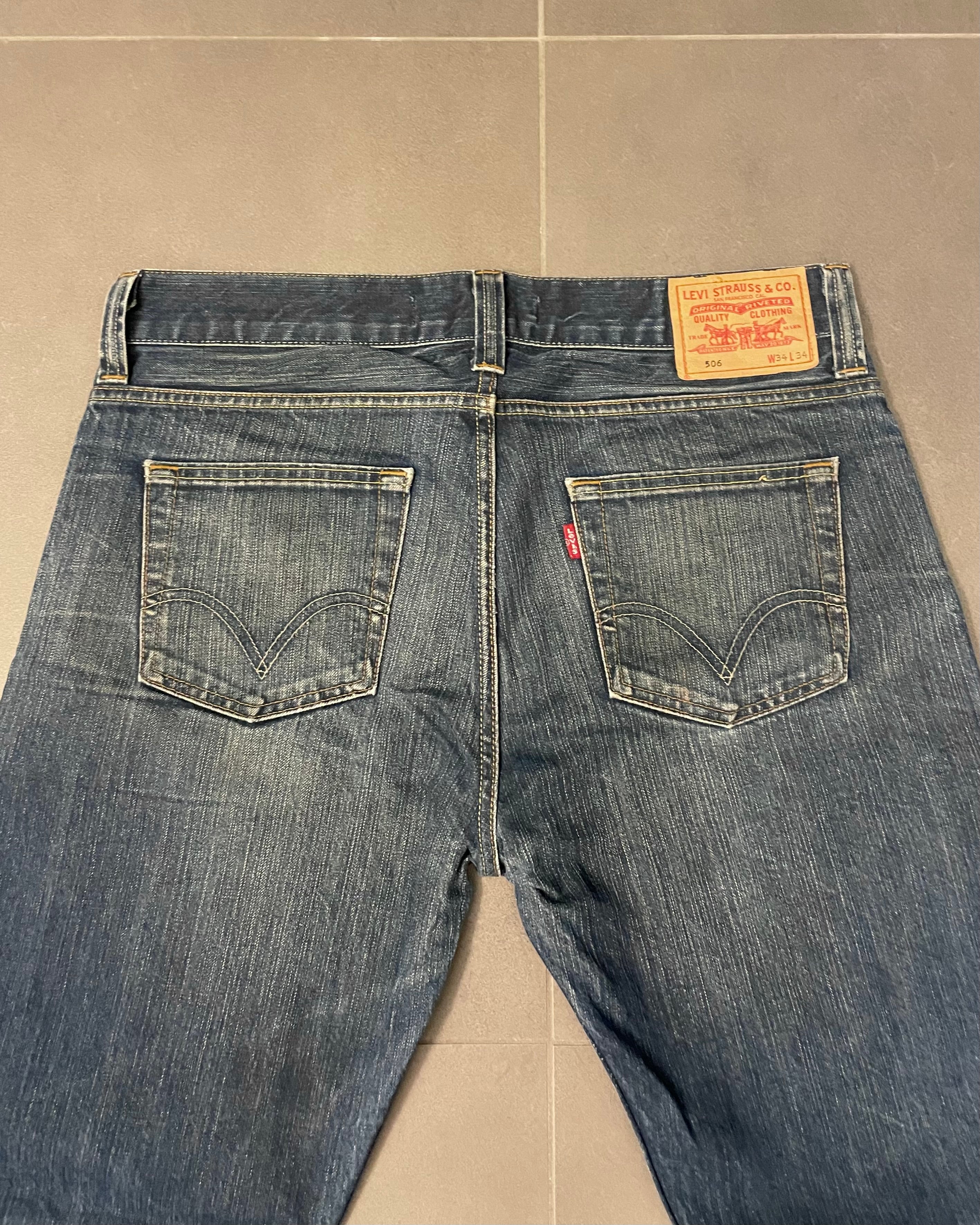 Levi's 506 Straight Jeans - Size W34 L34