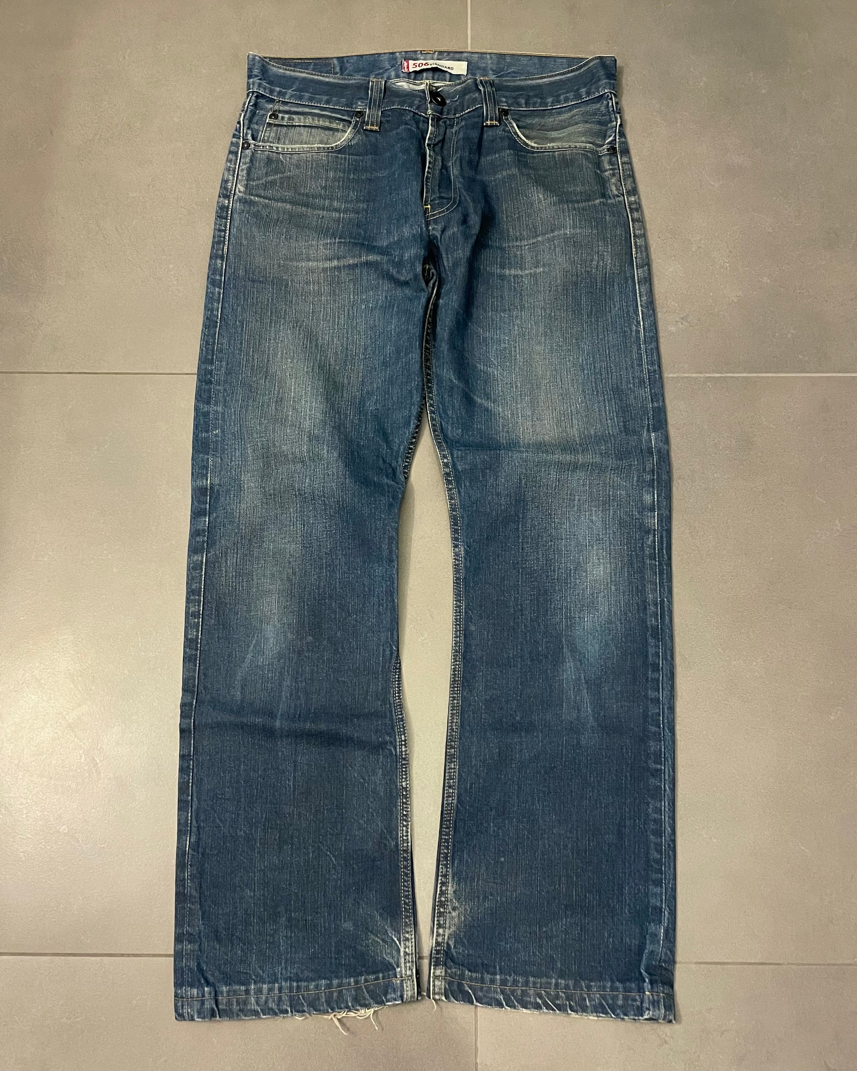 Levi's 506 Straight Jeans - Size W34 L34