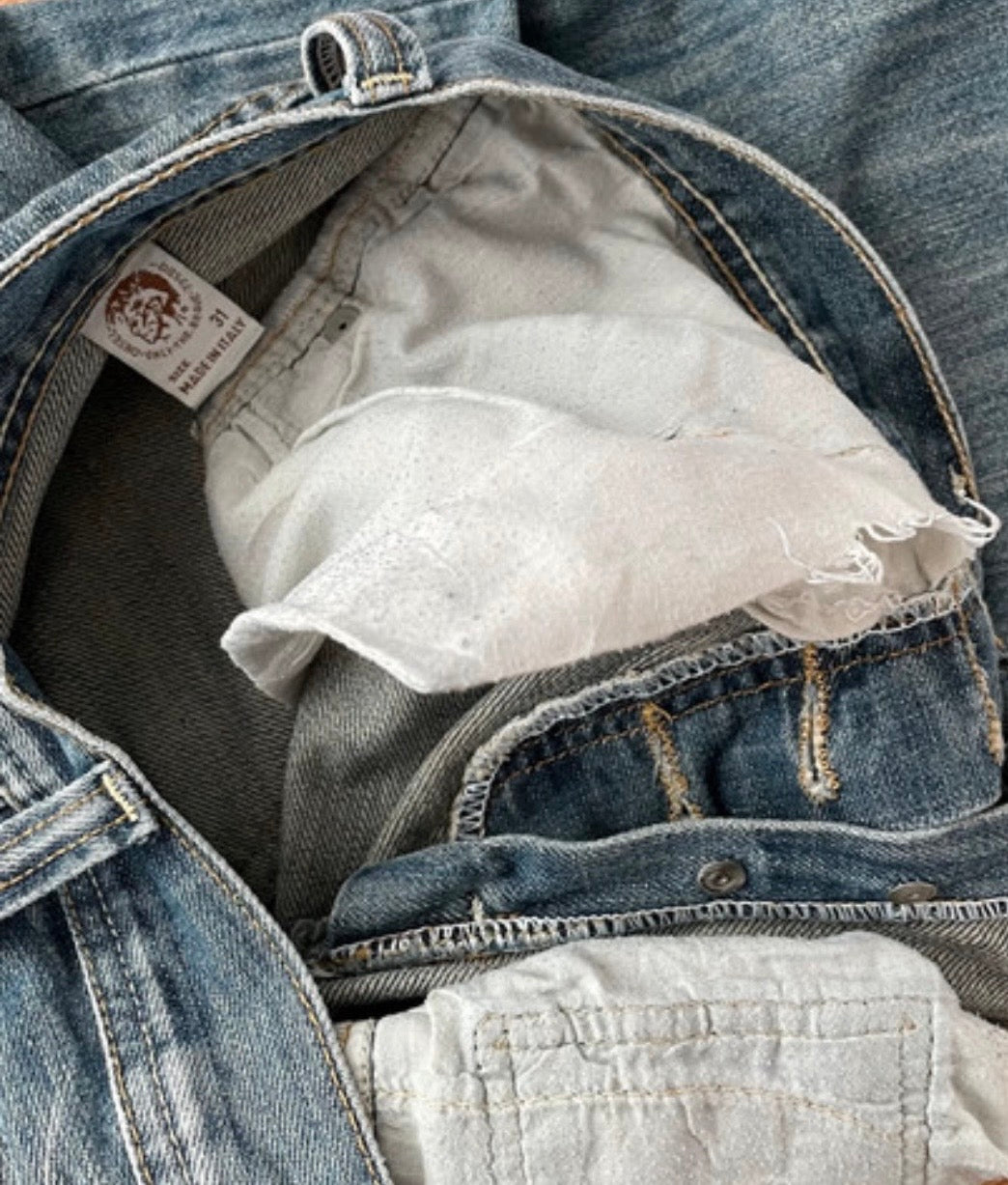 Diesel Washed Bootcut Jeans - Size W31 L34