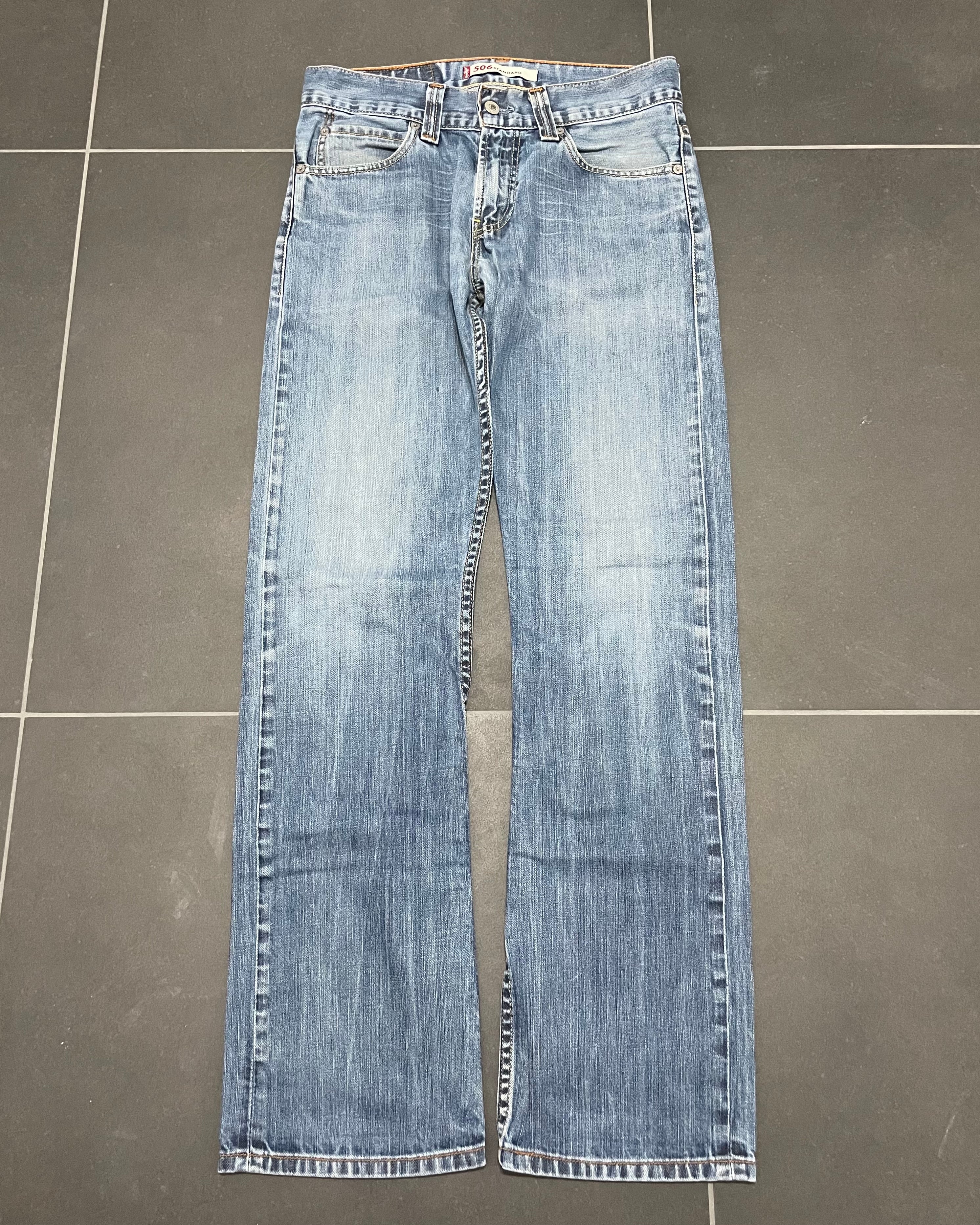 Levi's 506 Straight Jeans - Size W30 L34