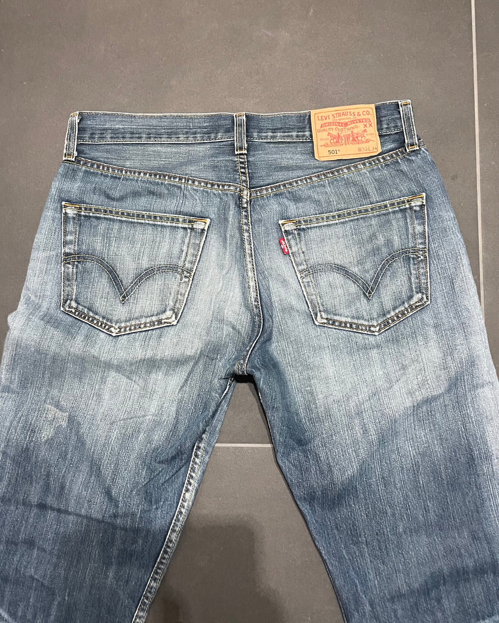 Levi's 501 Straight Jeans - Size W33 L34