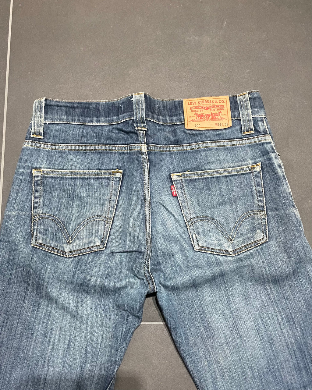 Levi's 506 Straight Jeans - Size W33 L32