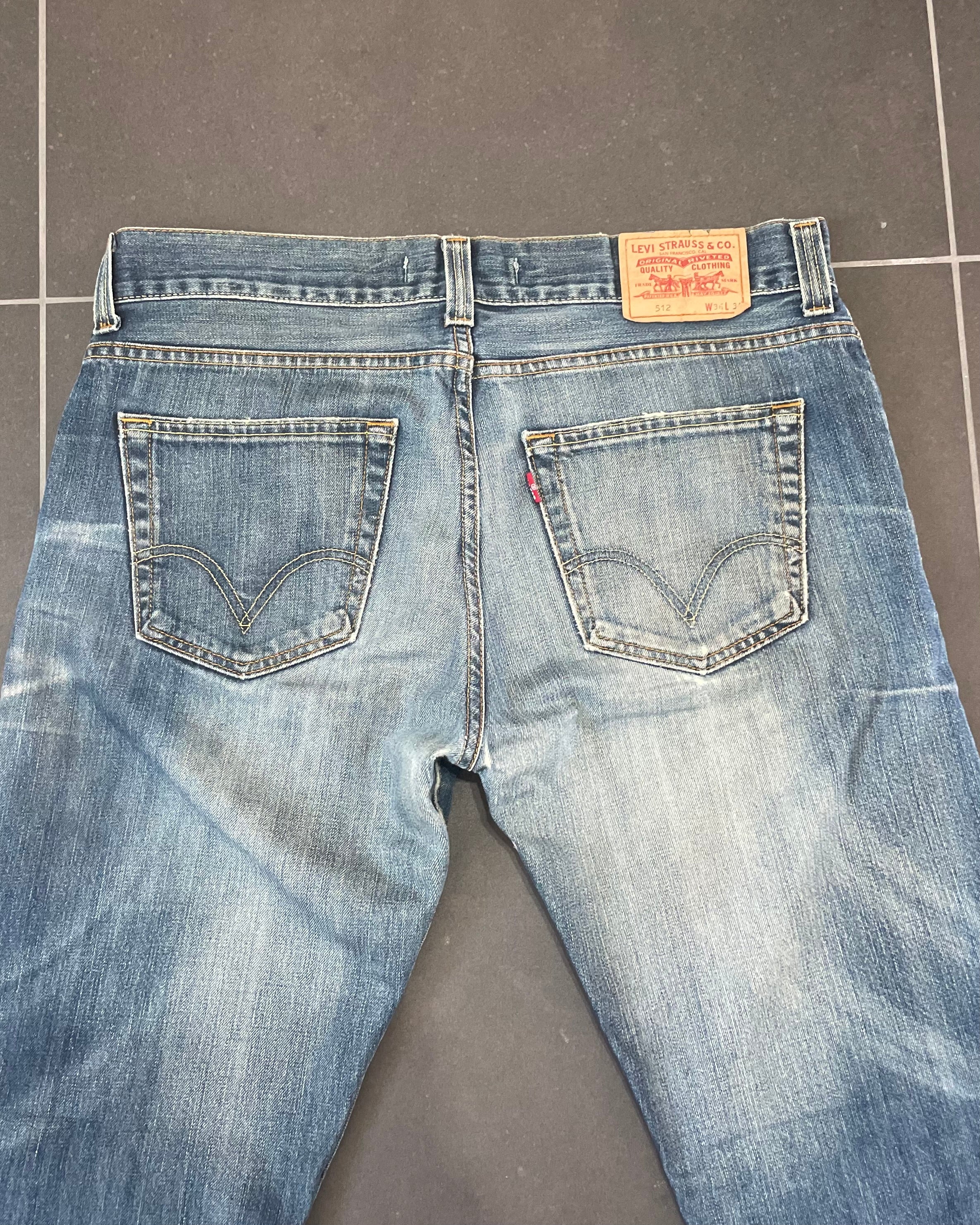 Levi's 512 Bootcut Jeans - Size W36 L34