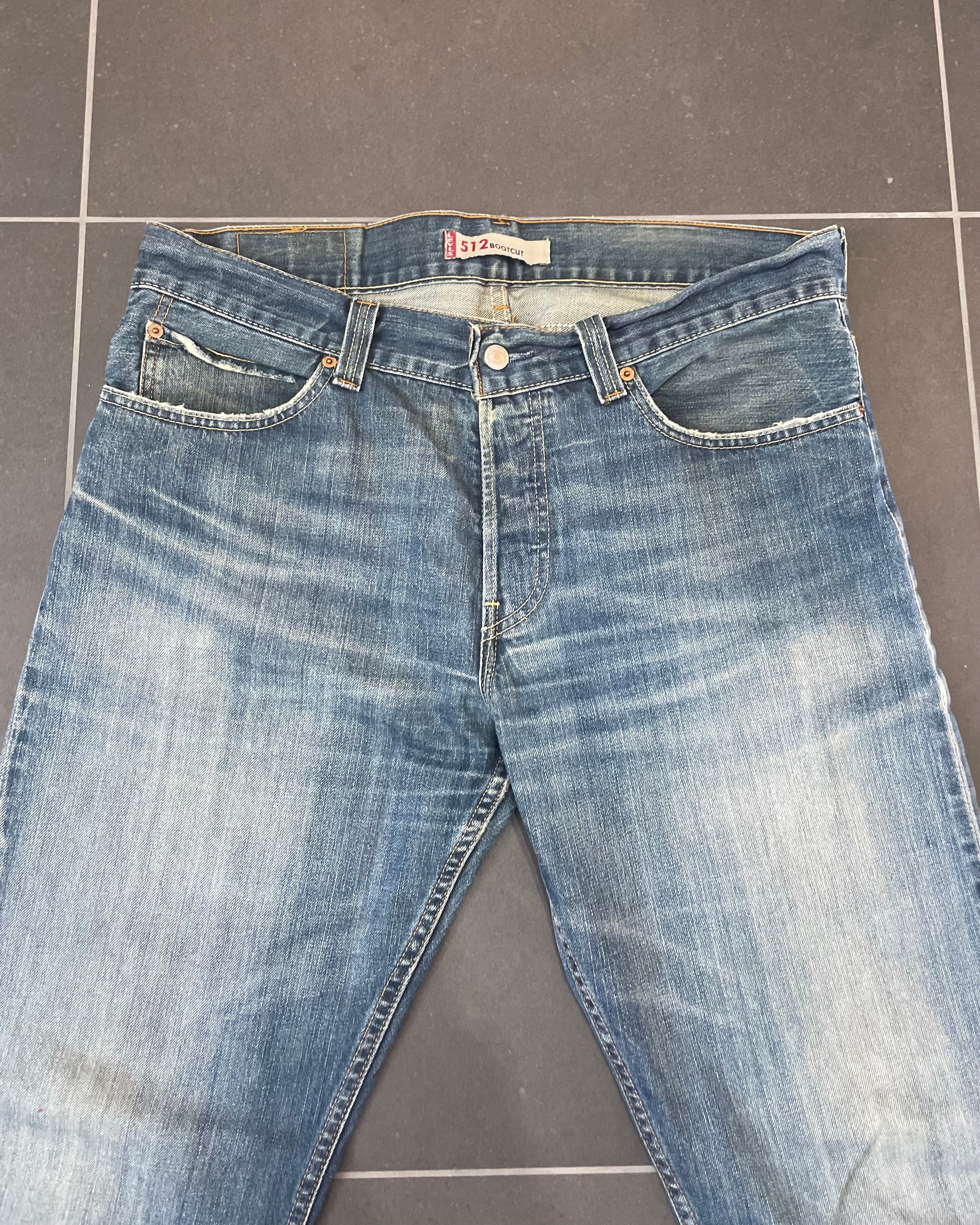 Levi's 512 Bootcut Jeans - Size W36 L34