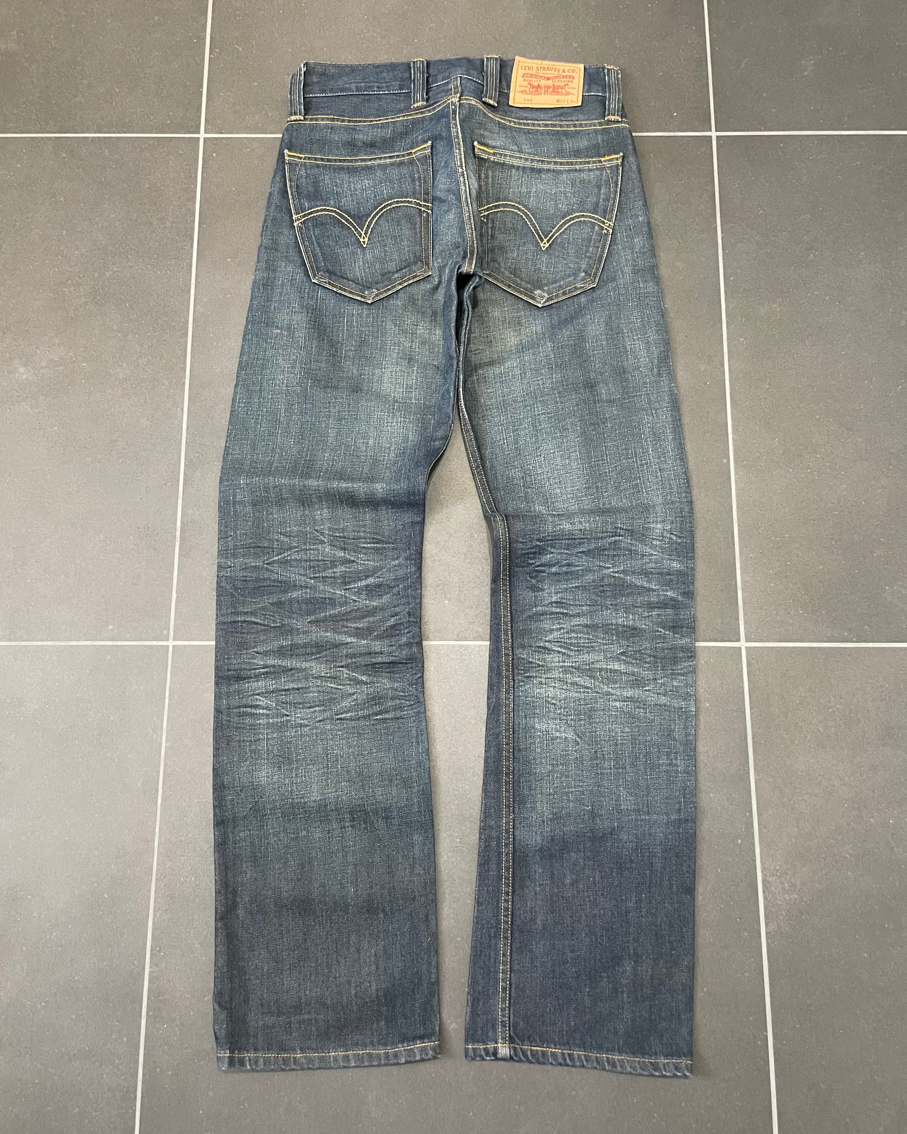 Levi's 506 Straight Jeans - Size W29 L34