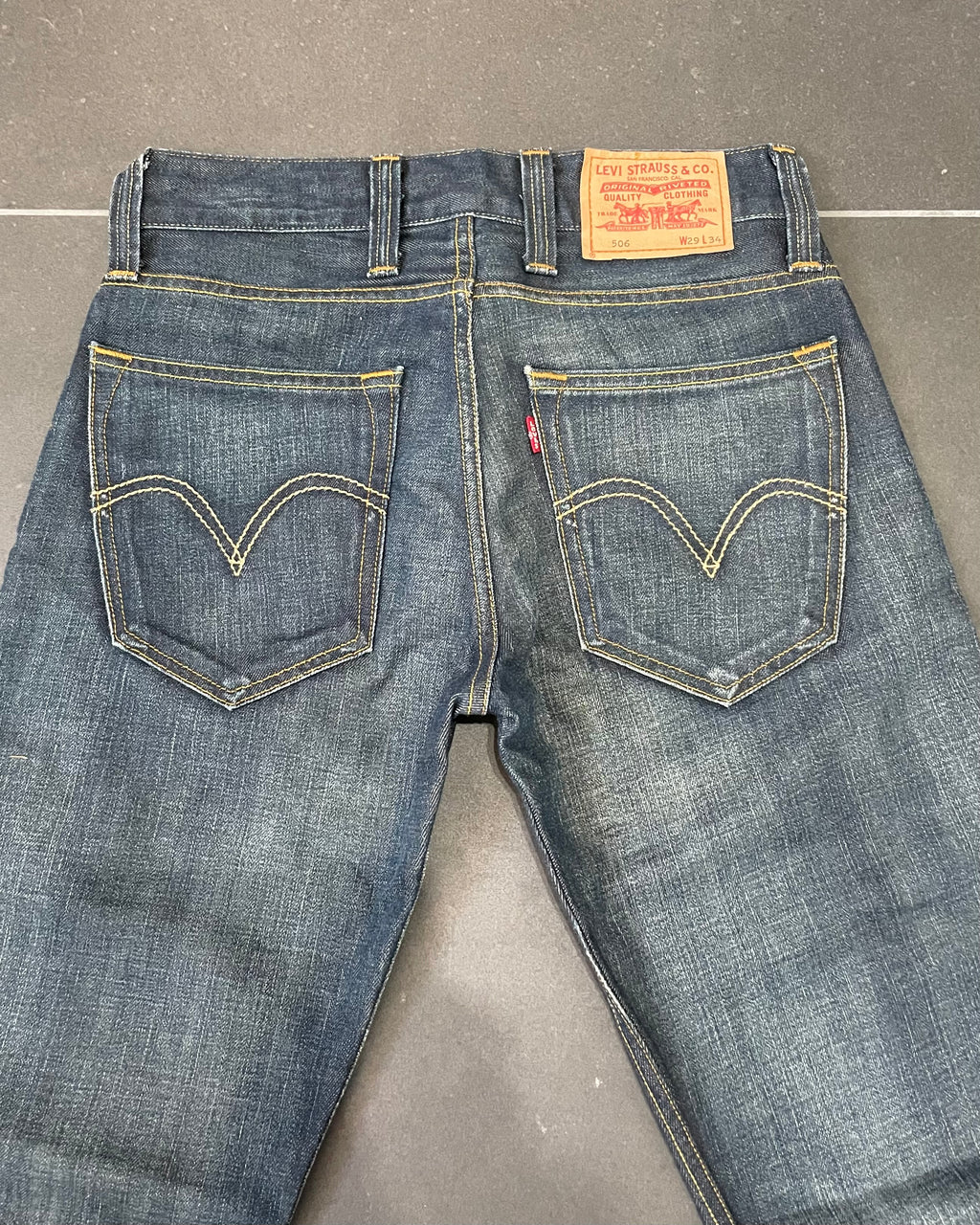 Levi's 506 Straight Jeans - Size W29 L34