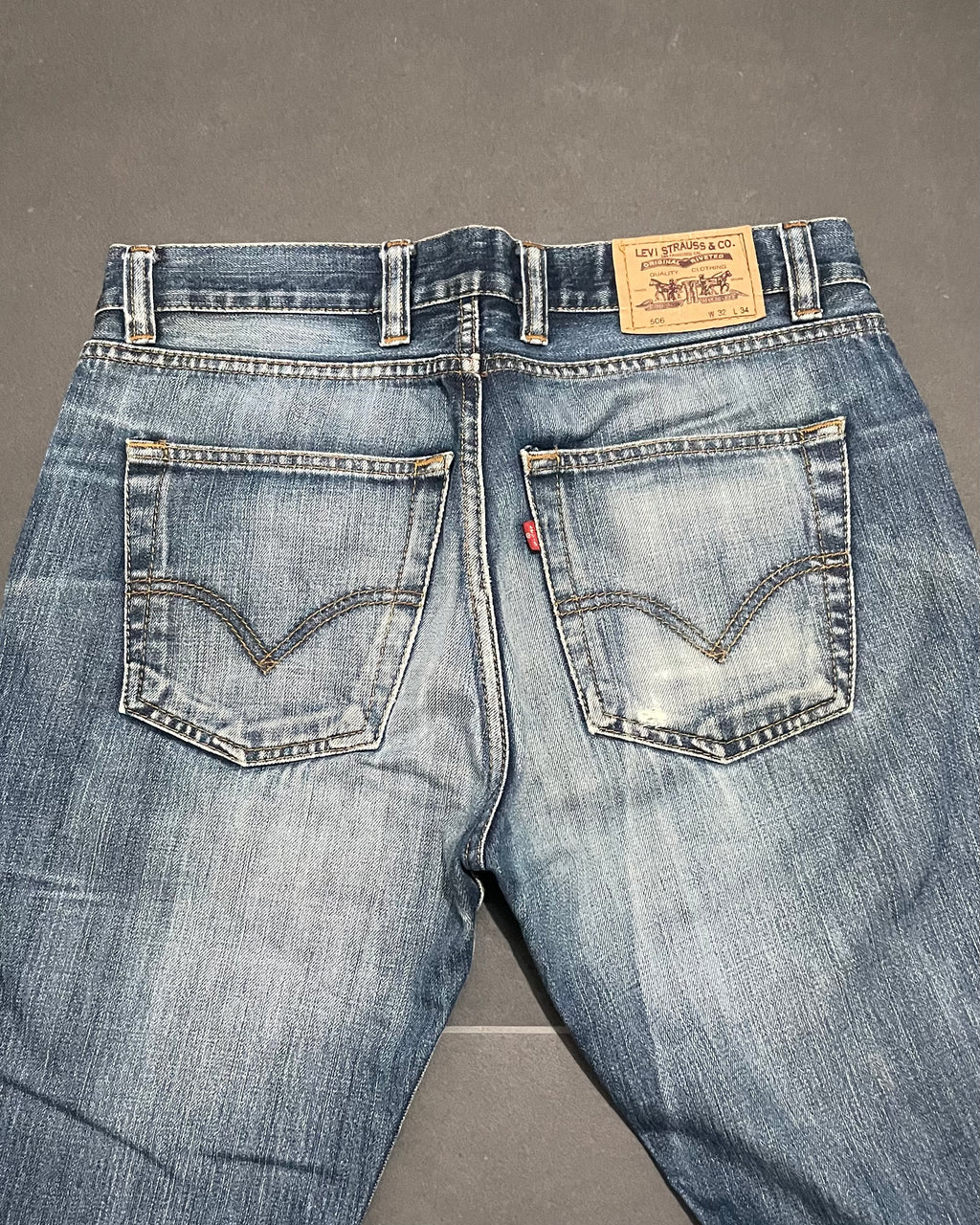 Levi's 506 Straight Jeans - Size W32 L34