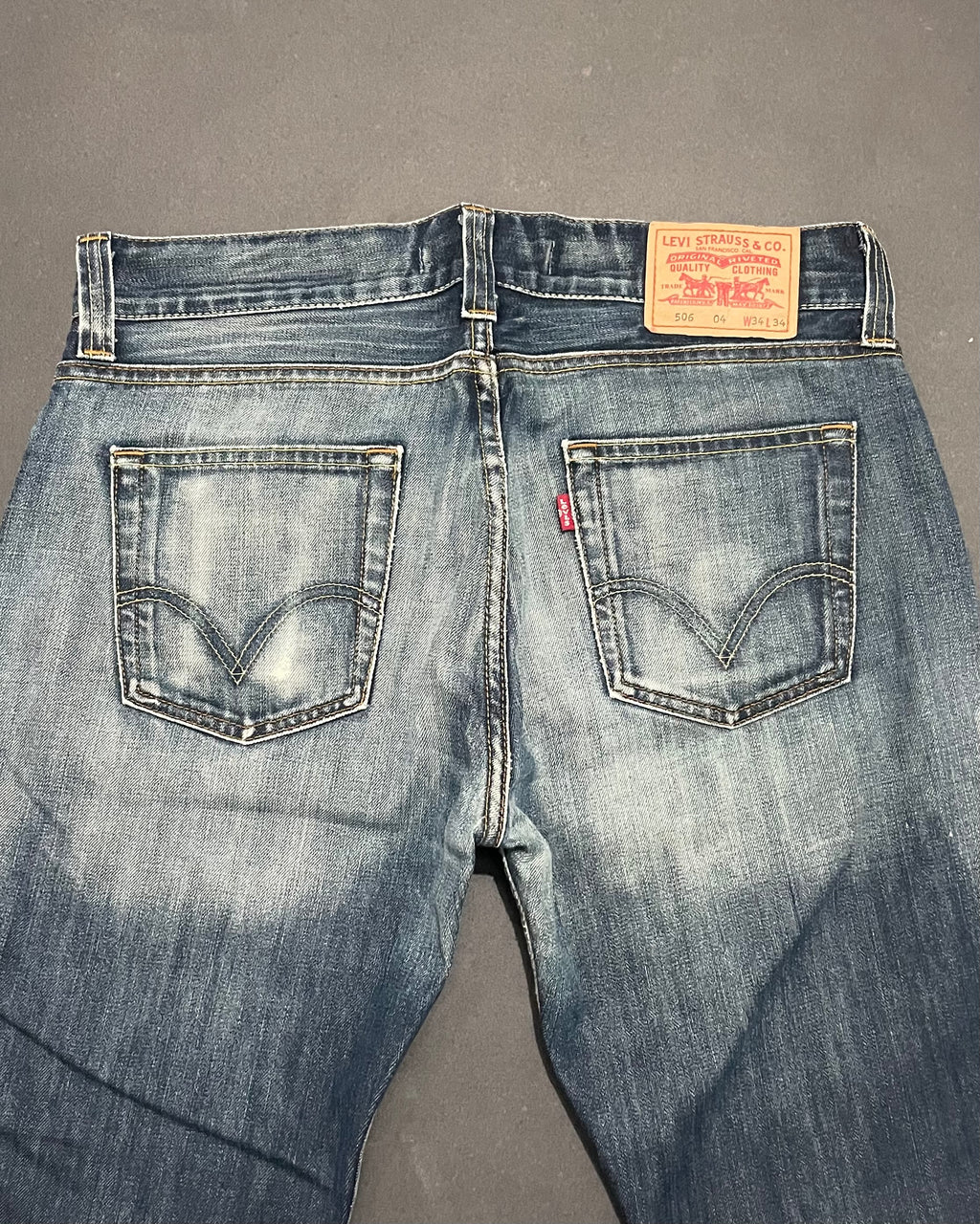 Levi's 506 Straight Jeans - Size W34 L34