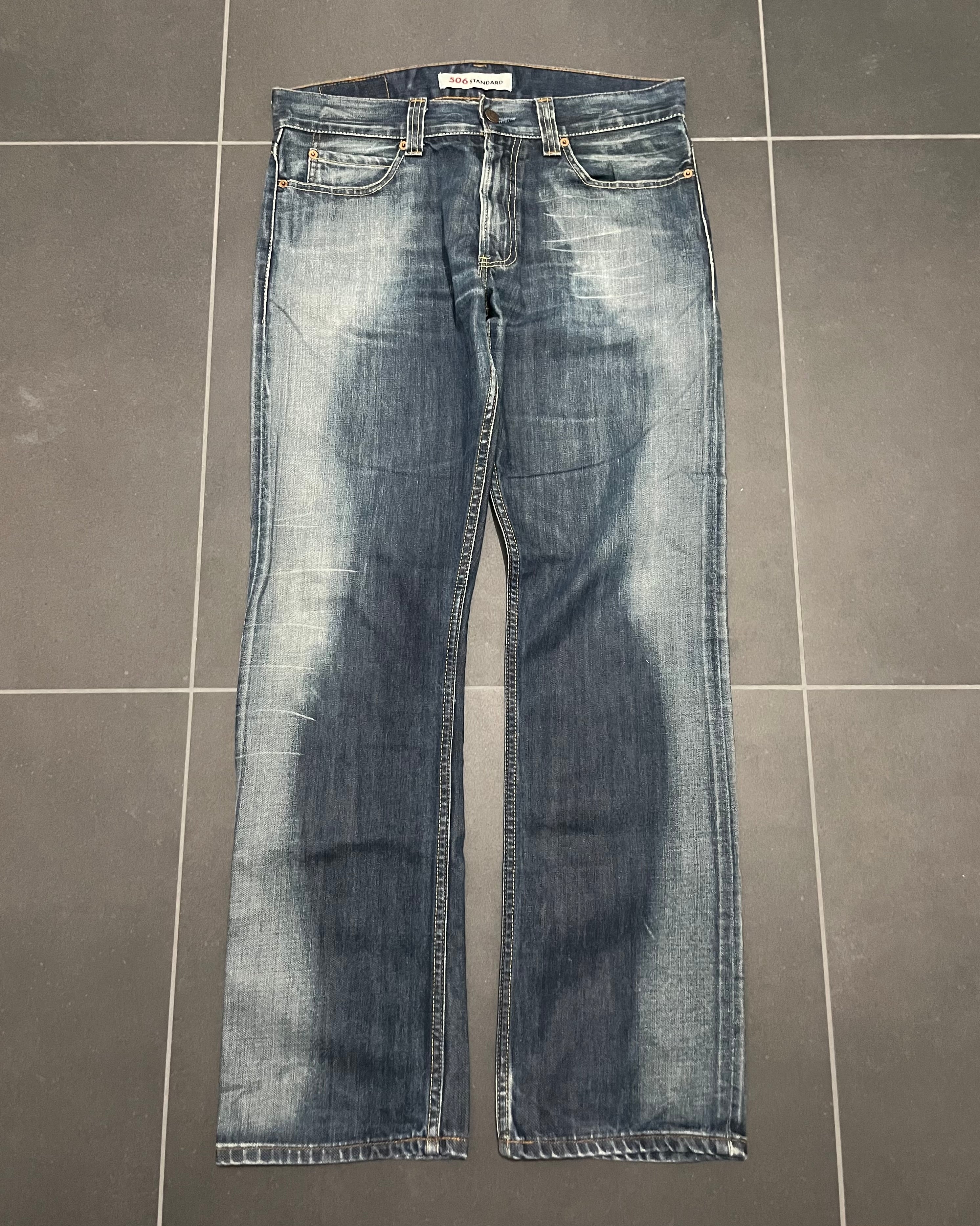 Levi's 506 Straight Jeans - Size W34 L34
