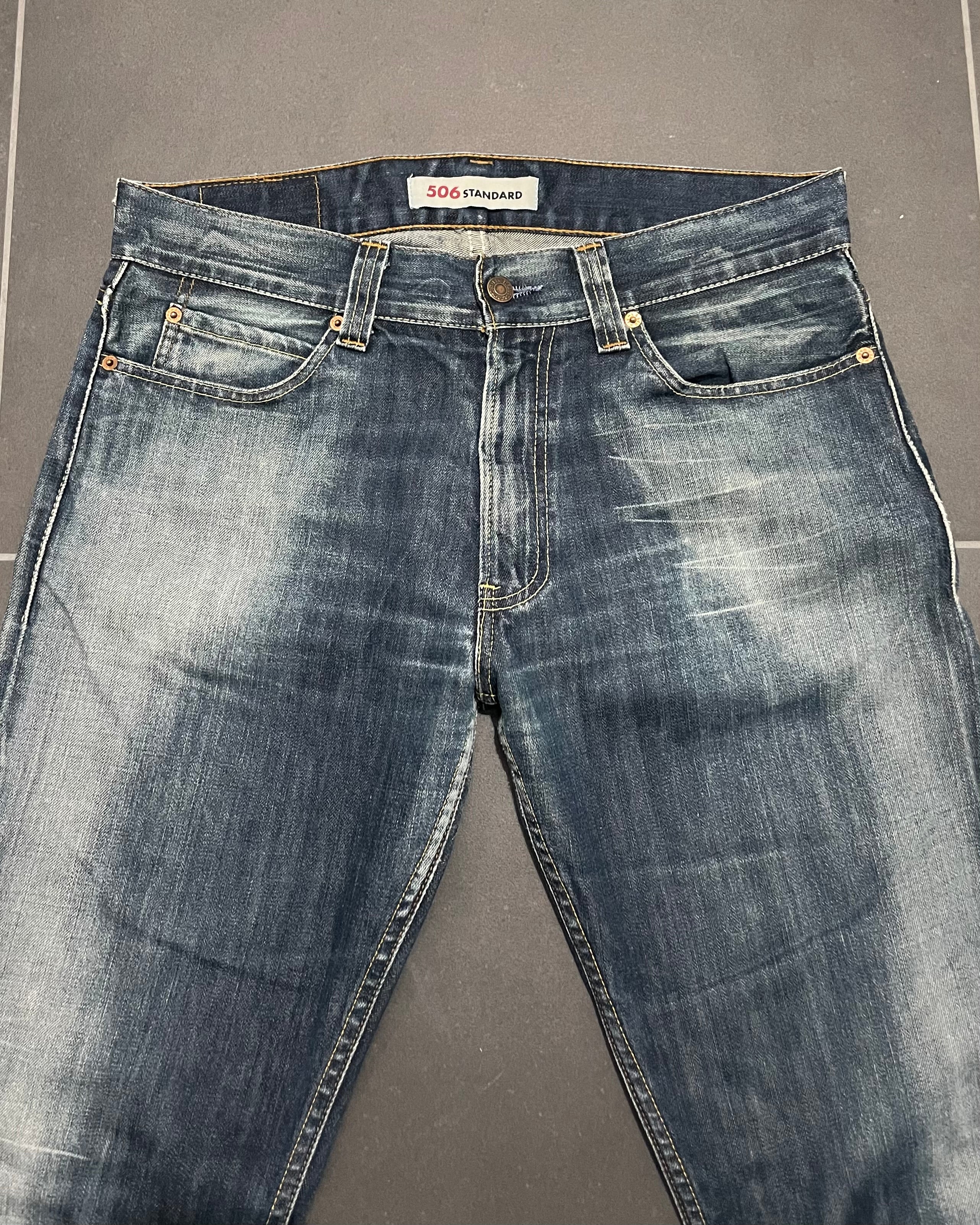 Levi's 506 Straight Jeans - Size W34 L34