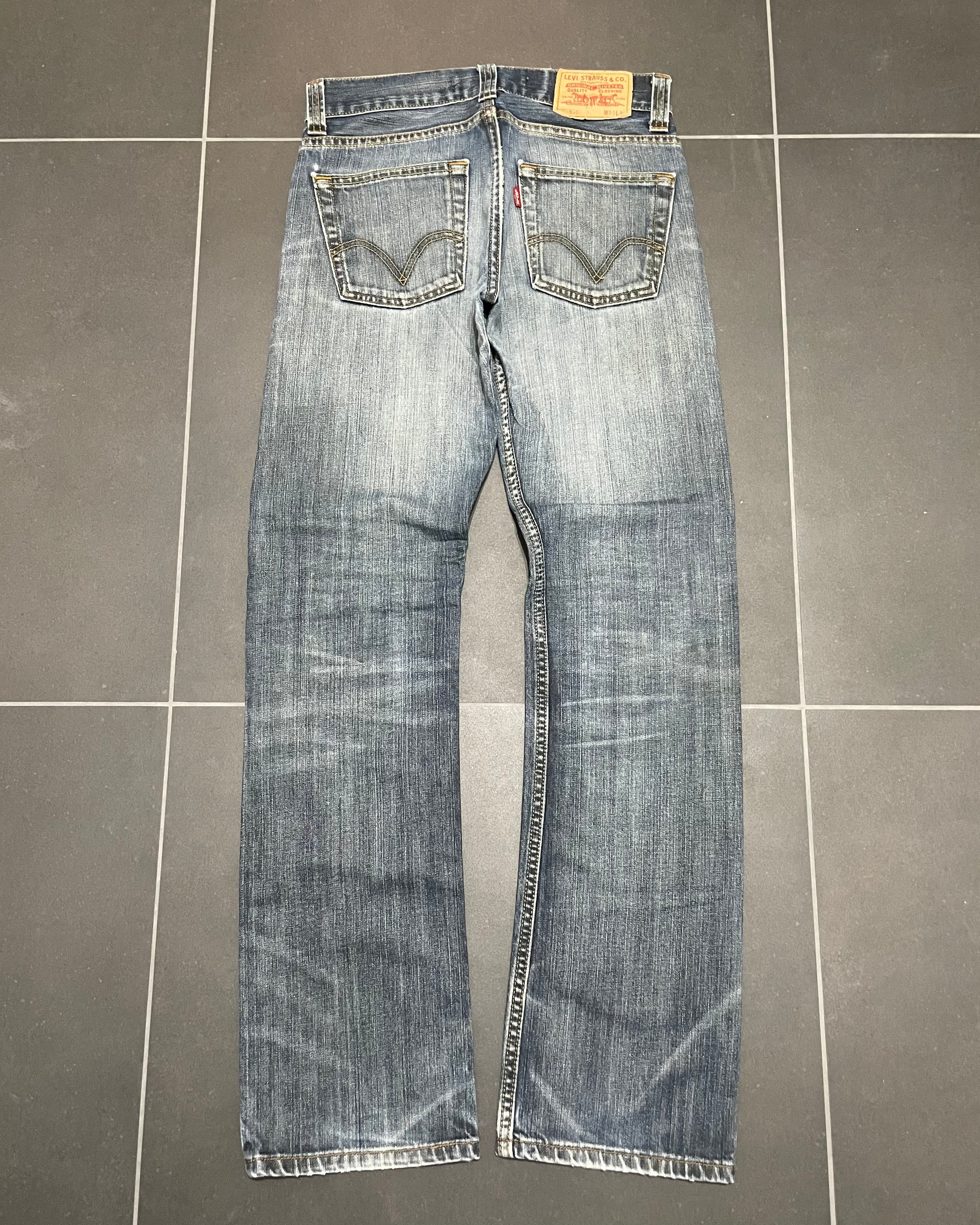 Levi's 506 Straight Jeans - Size W30 L34