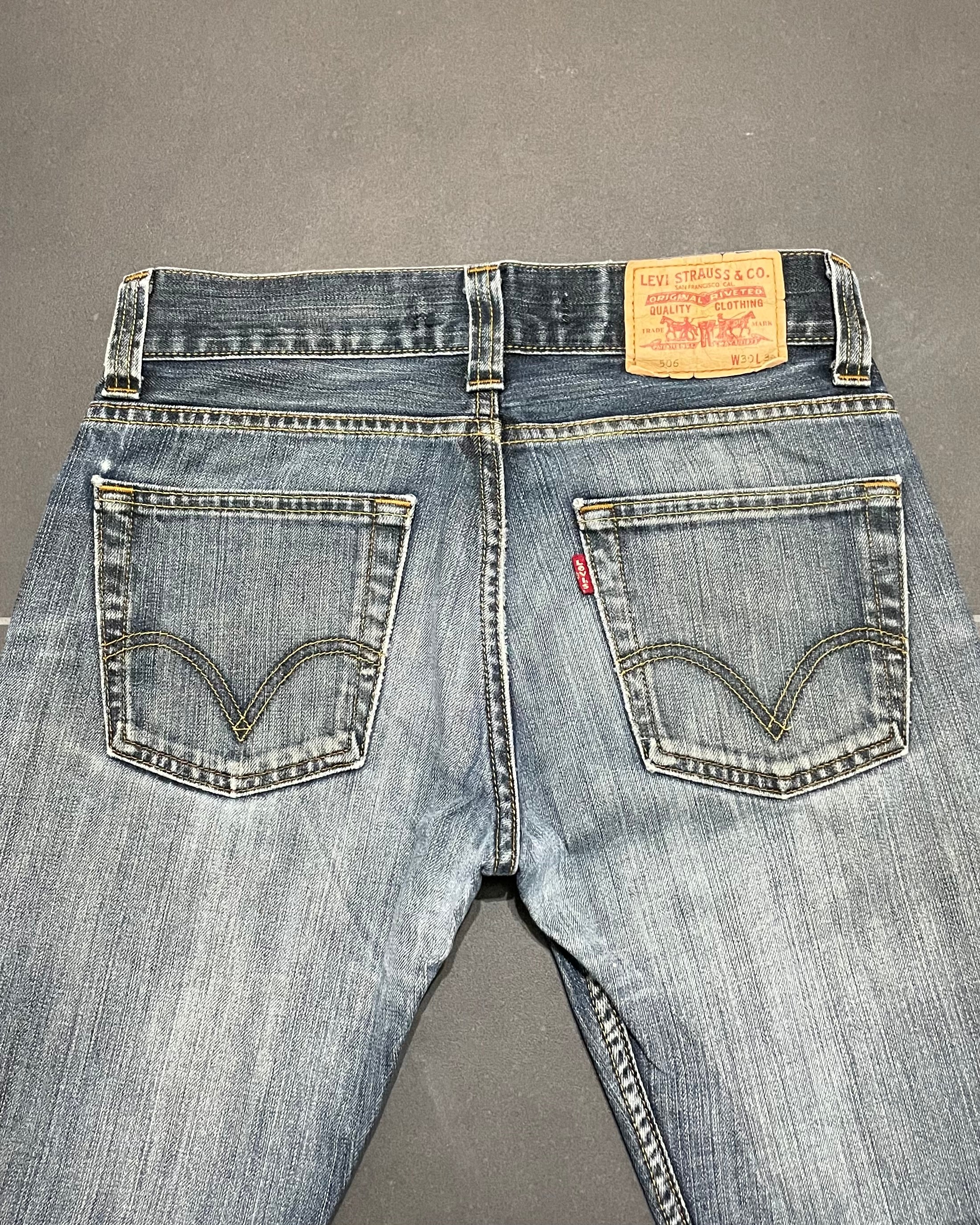 Levi's 506 Straight Jeans - Size W30 L34