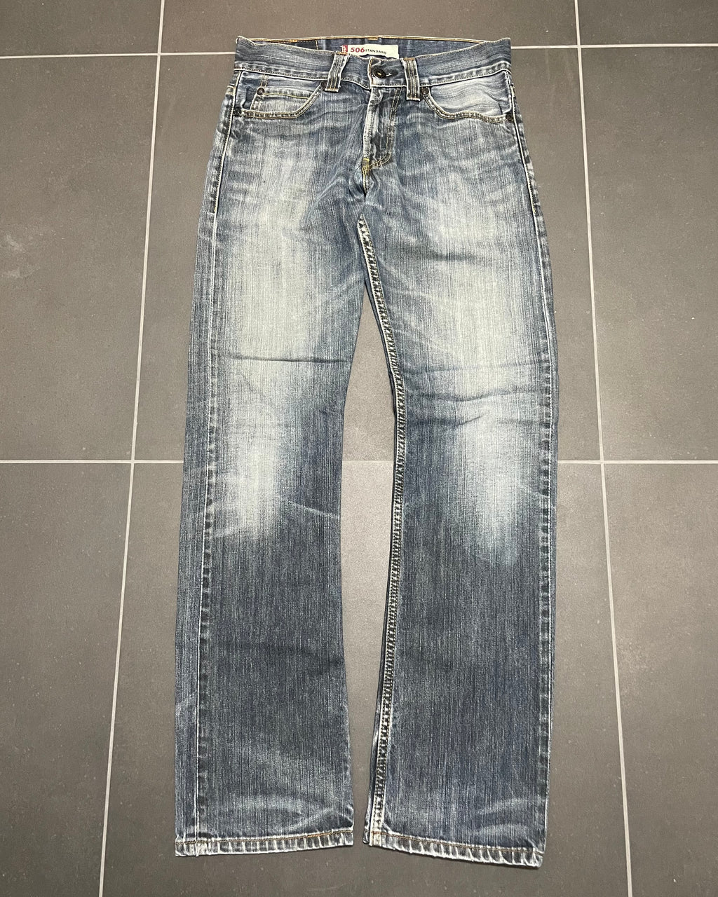 Levi's 506 Straight Jeans - Size W30 L34