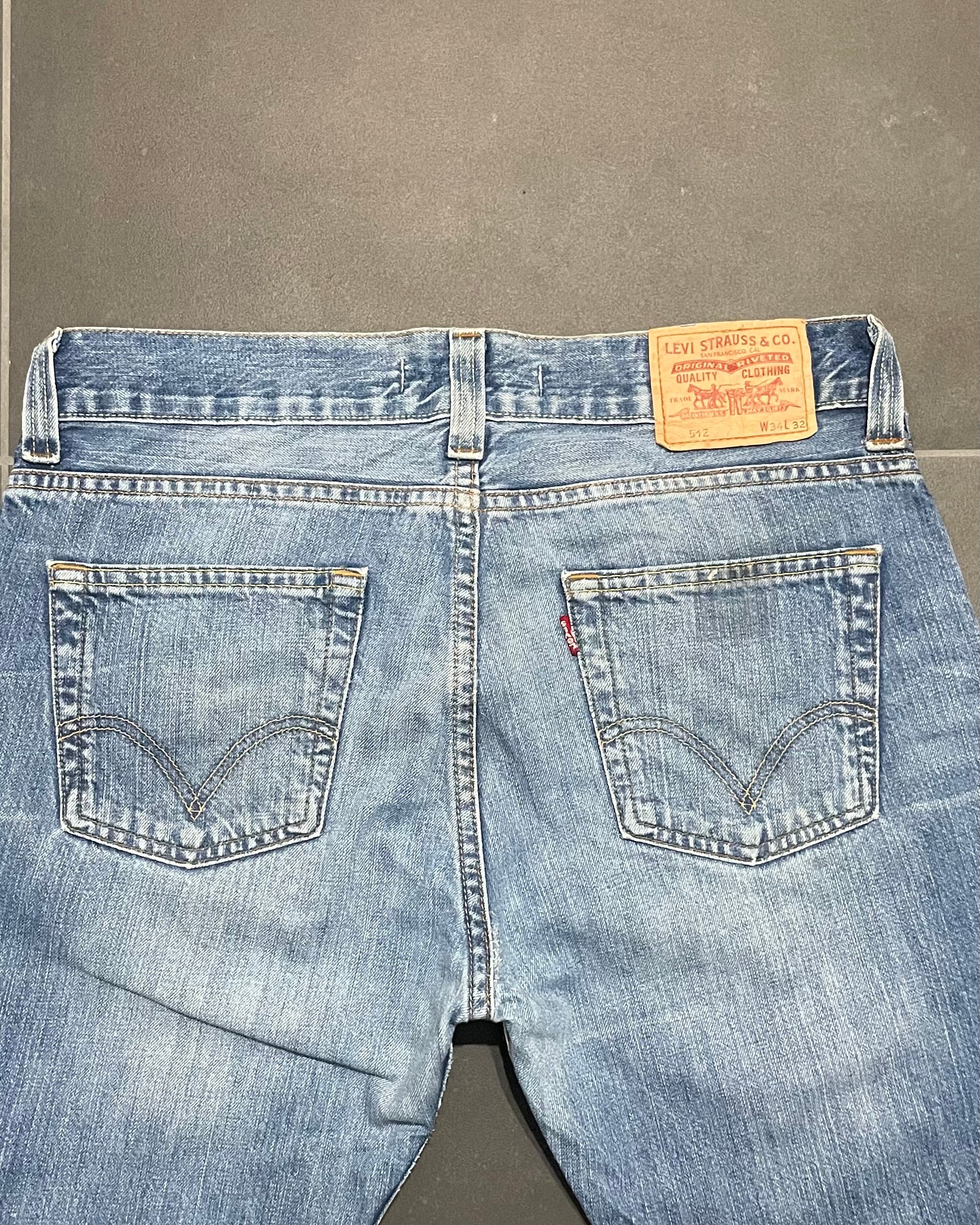Levi's 512 Bootcut Jeans - Size W34 L32