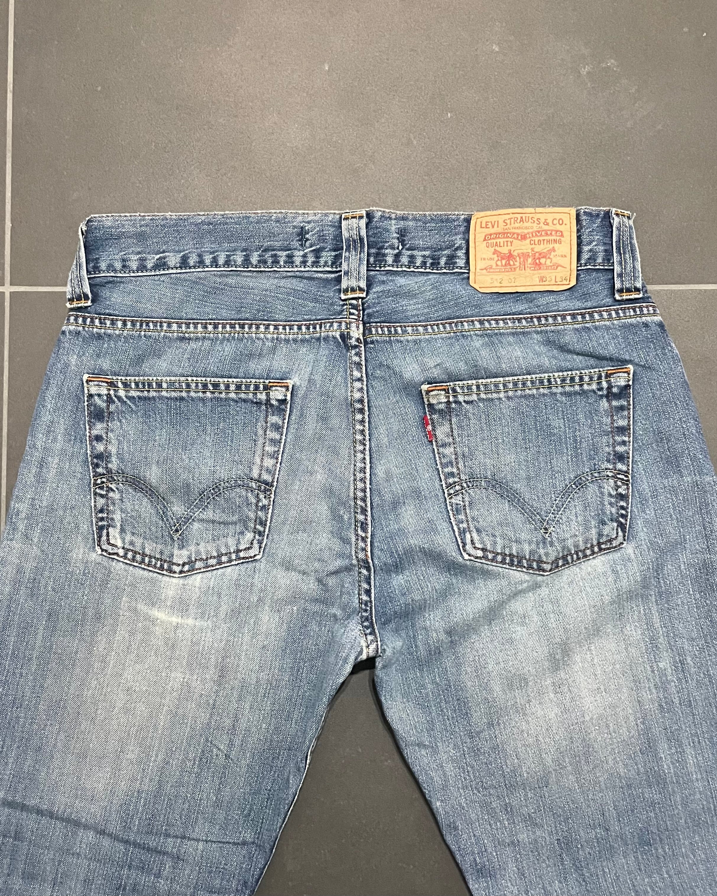 Levi's 512 Bootcut Jeans - Size W33 L30