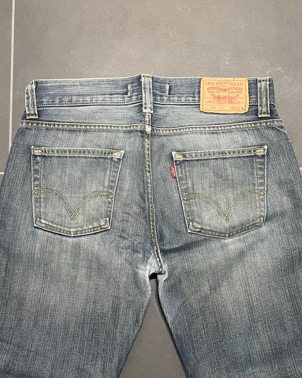 Levi's 512 Bootcut Jeans - Size W34 L30