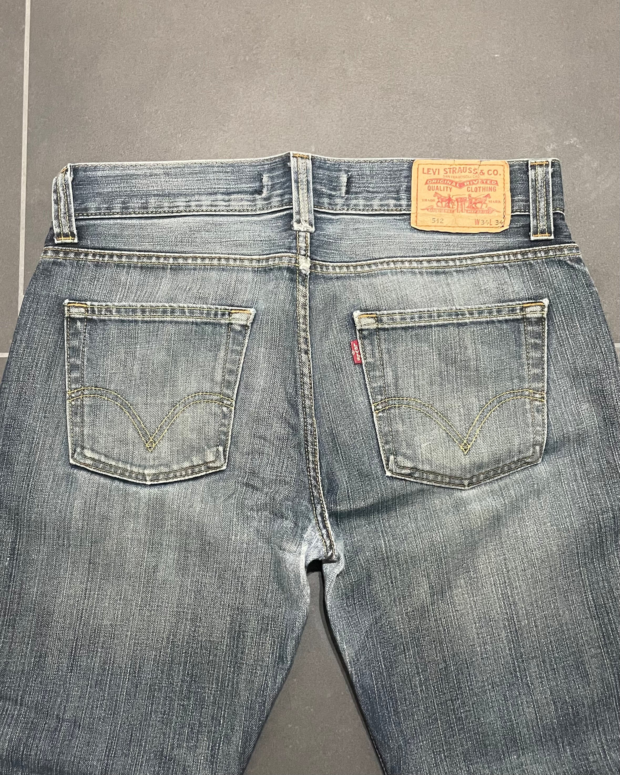 Levi's 512 Bootcut Jeans - Size W34 L30