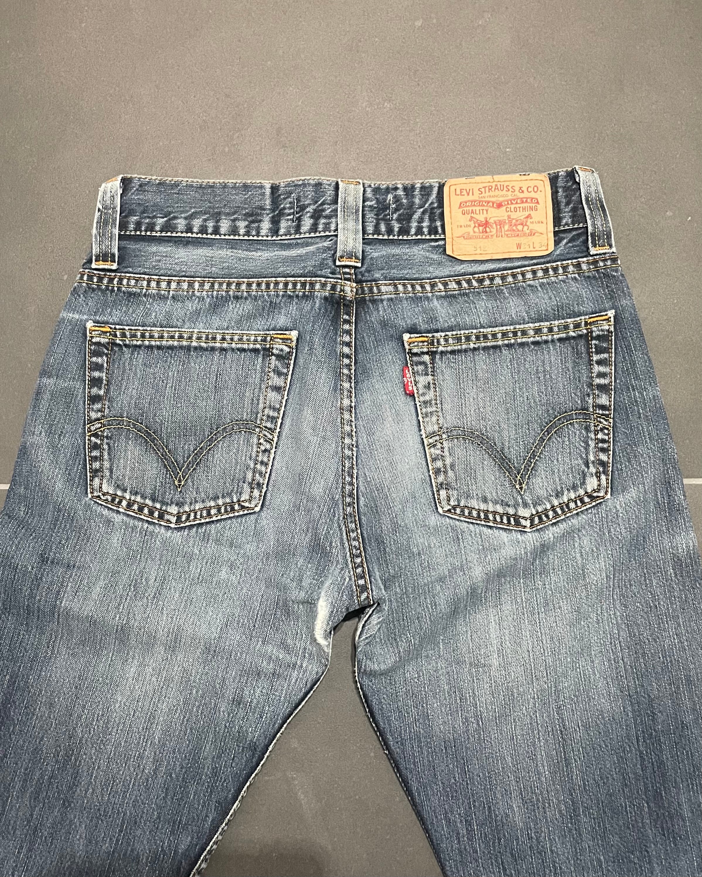 Levi's 512 Bootcut Jeans - Size W31 L34