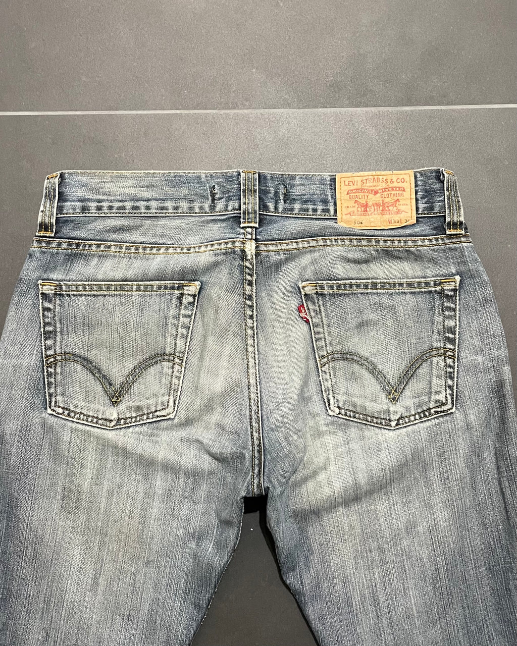 Levi's 506 Straight Jeans - Size W33 L34