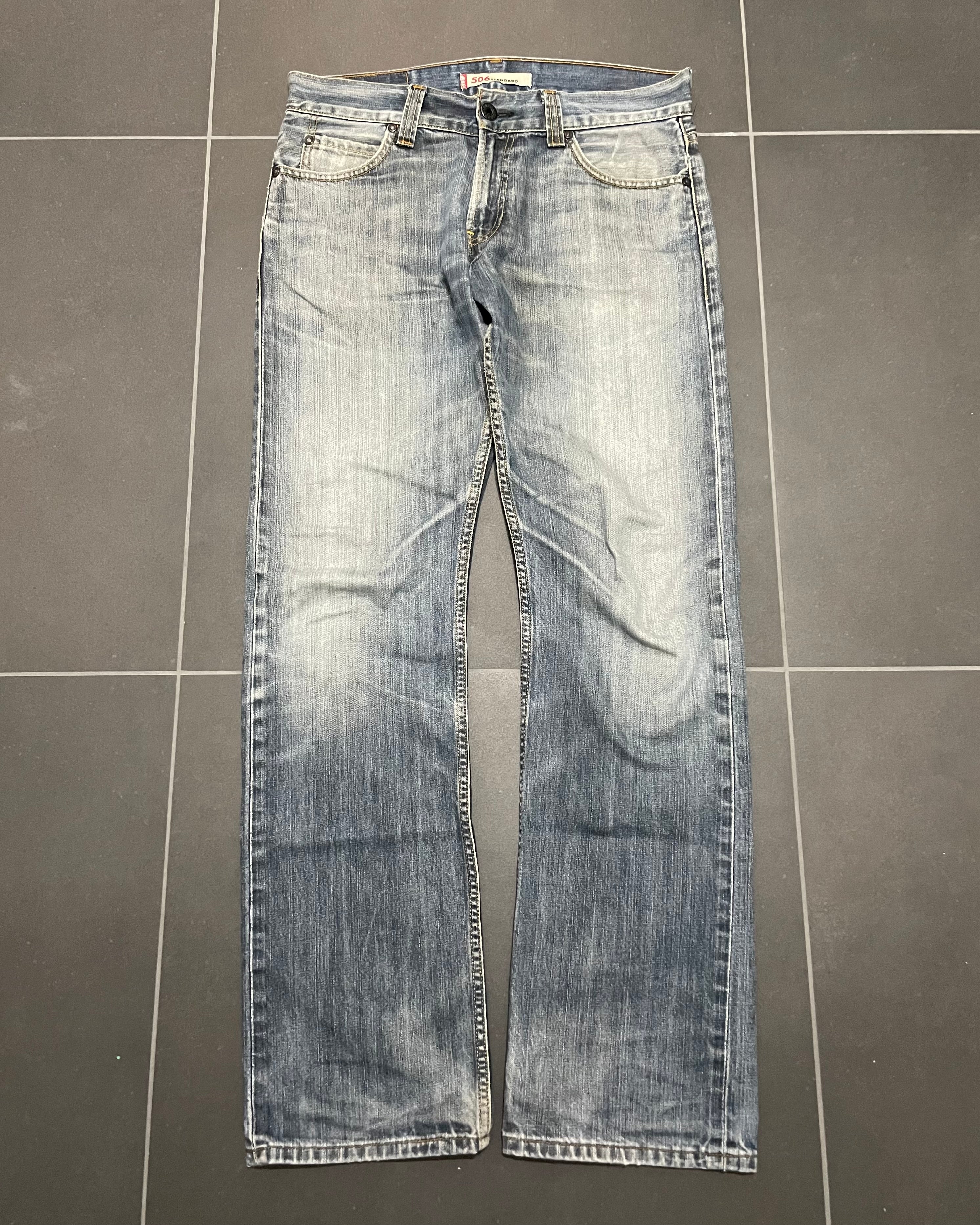 Levi's 506 Straight Jeans - Size W33 L34