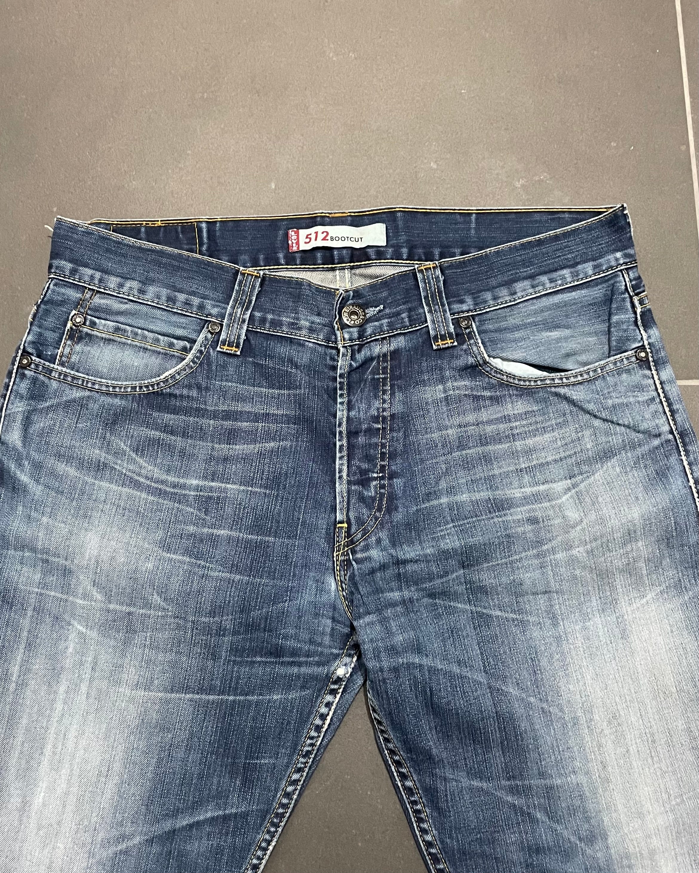 Levi's 512 Bootcut Jeans - Size W36 L34