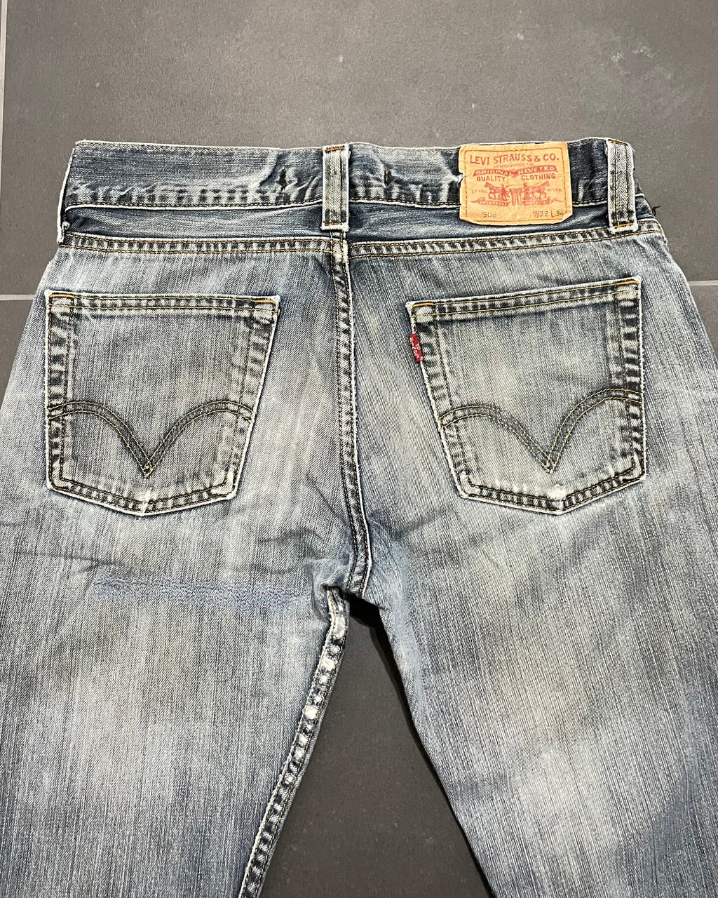 Levi's 506 Straight Jeans - Size W32 L34