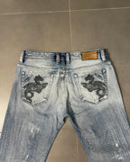 Diesel Backprint Jeans - Size W32 L34
