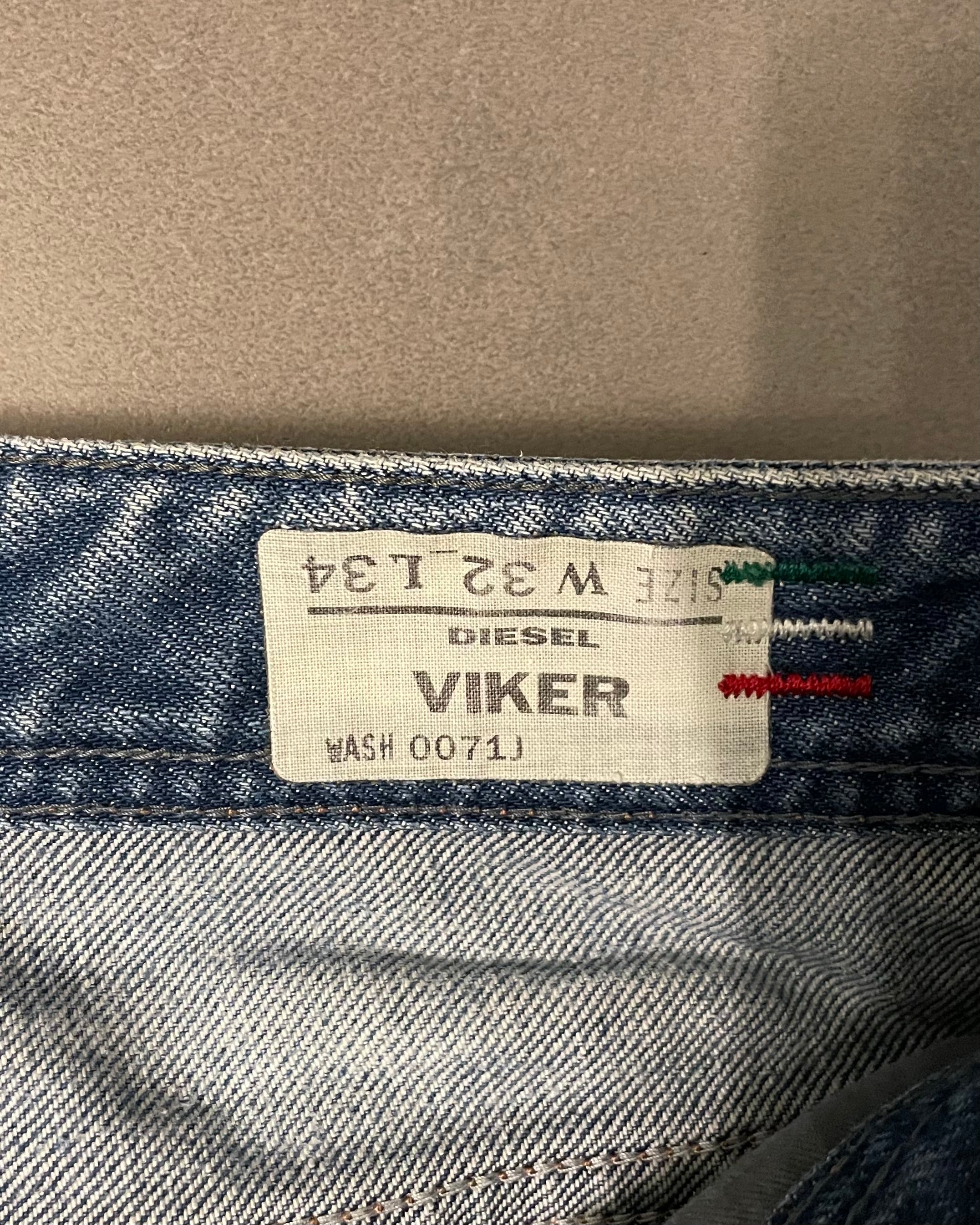 Diesel Backprint Jeans - Size W32 L34