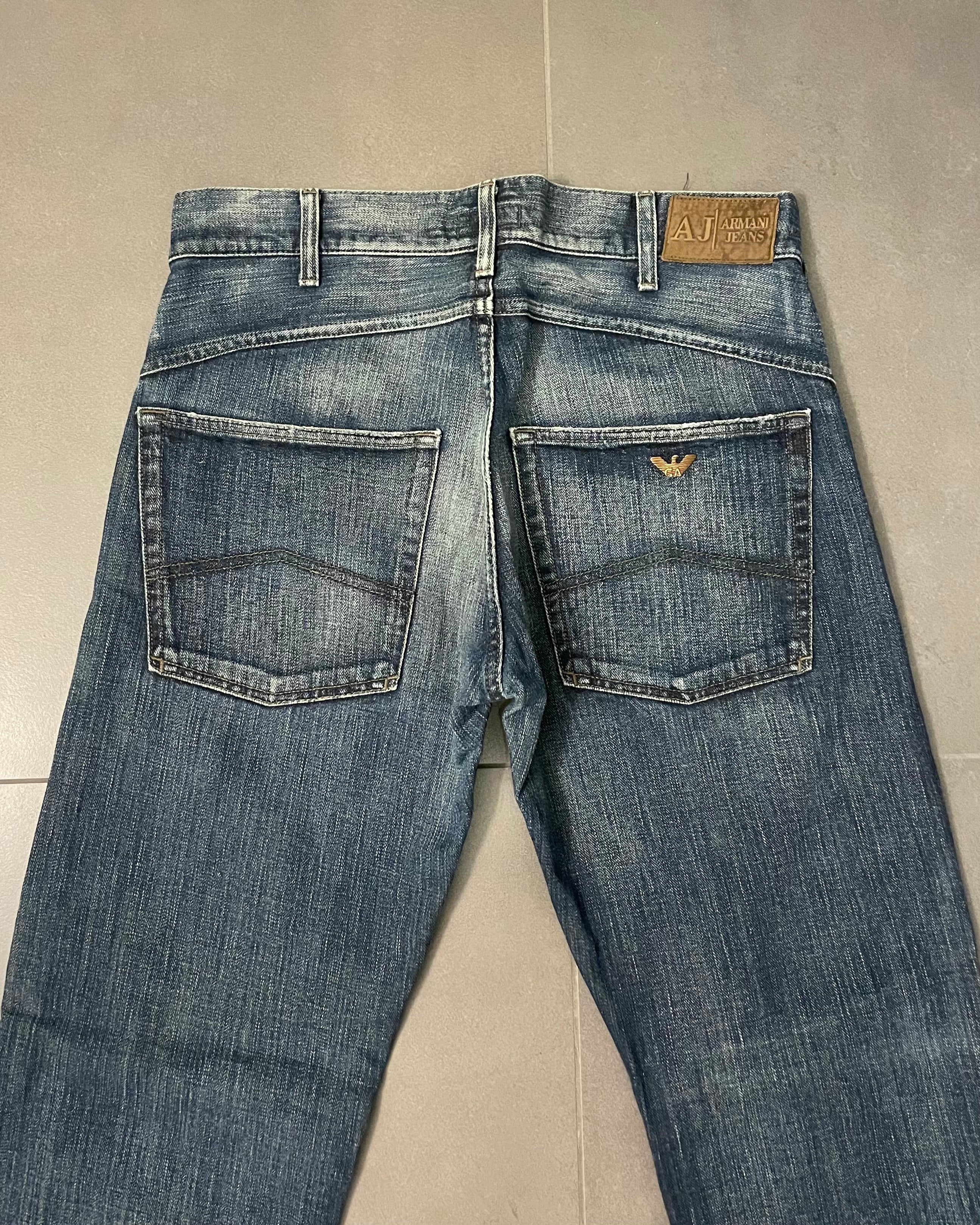 Armani Straight Jeans - Size W33 L34