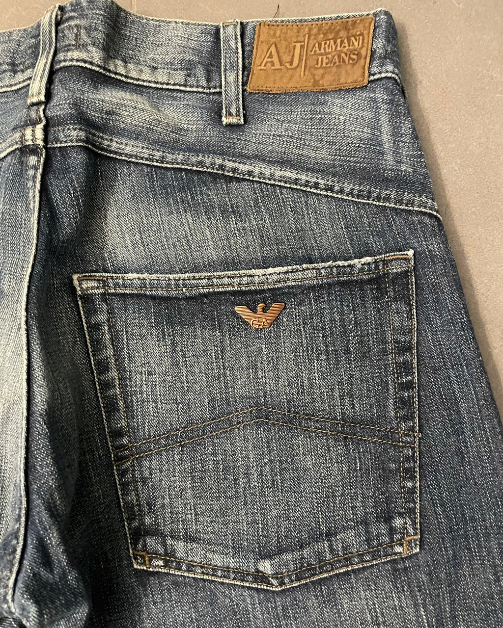 Armani Straight Jeans - Size W33 L34