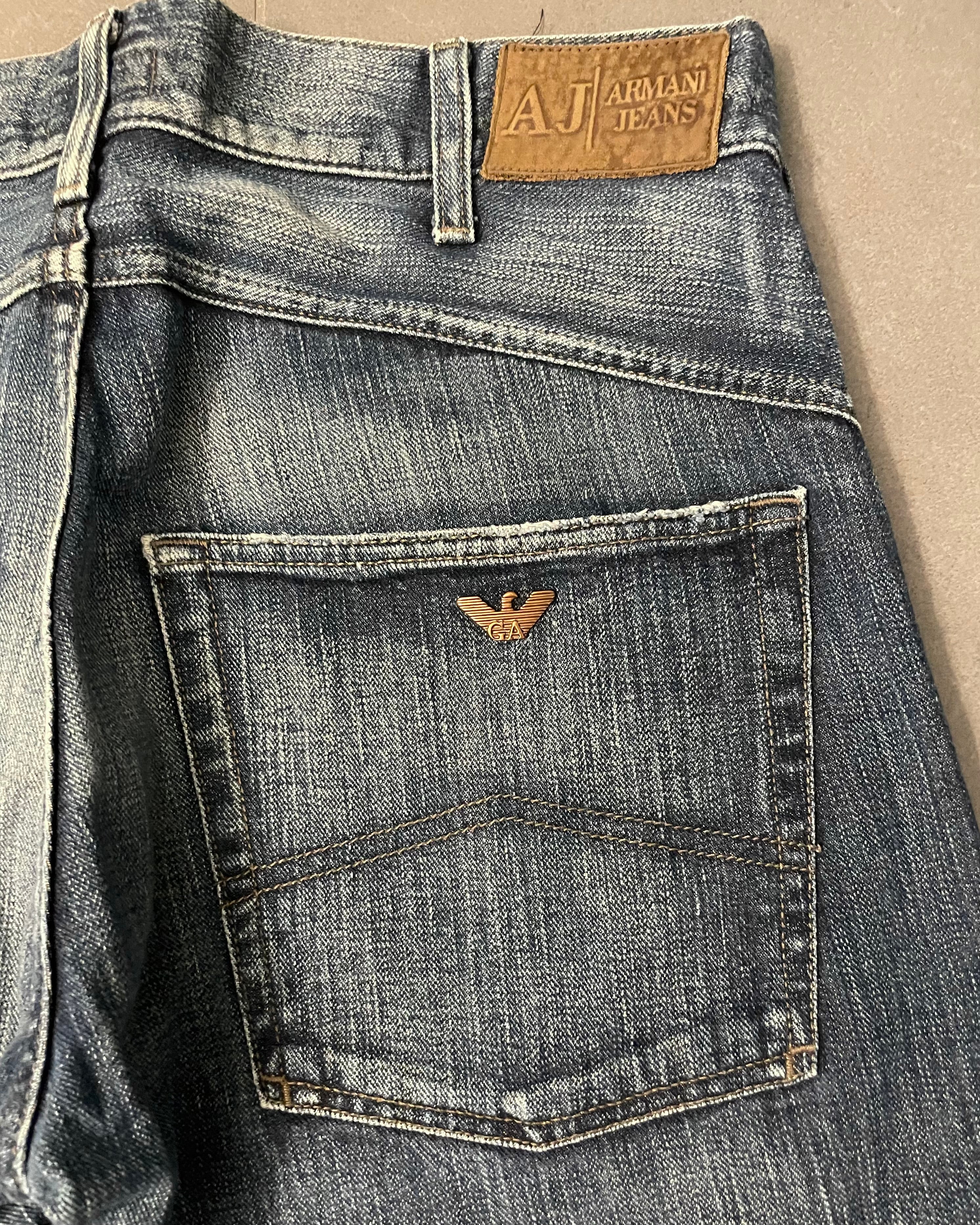 Armani Straight Jeans - Size W33 L34