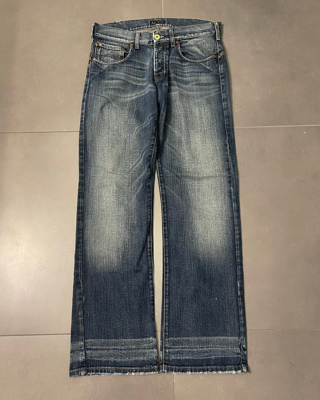 Armani Straight Jeans - Size W33 L34