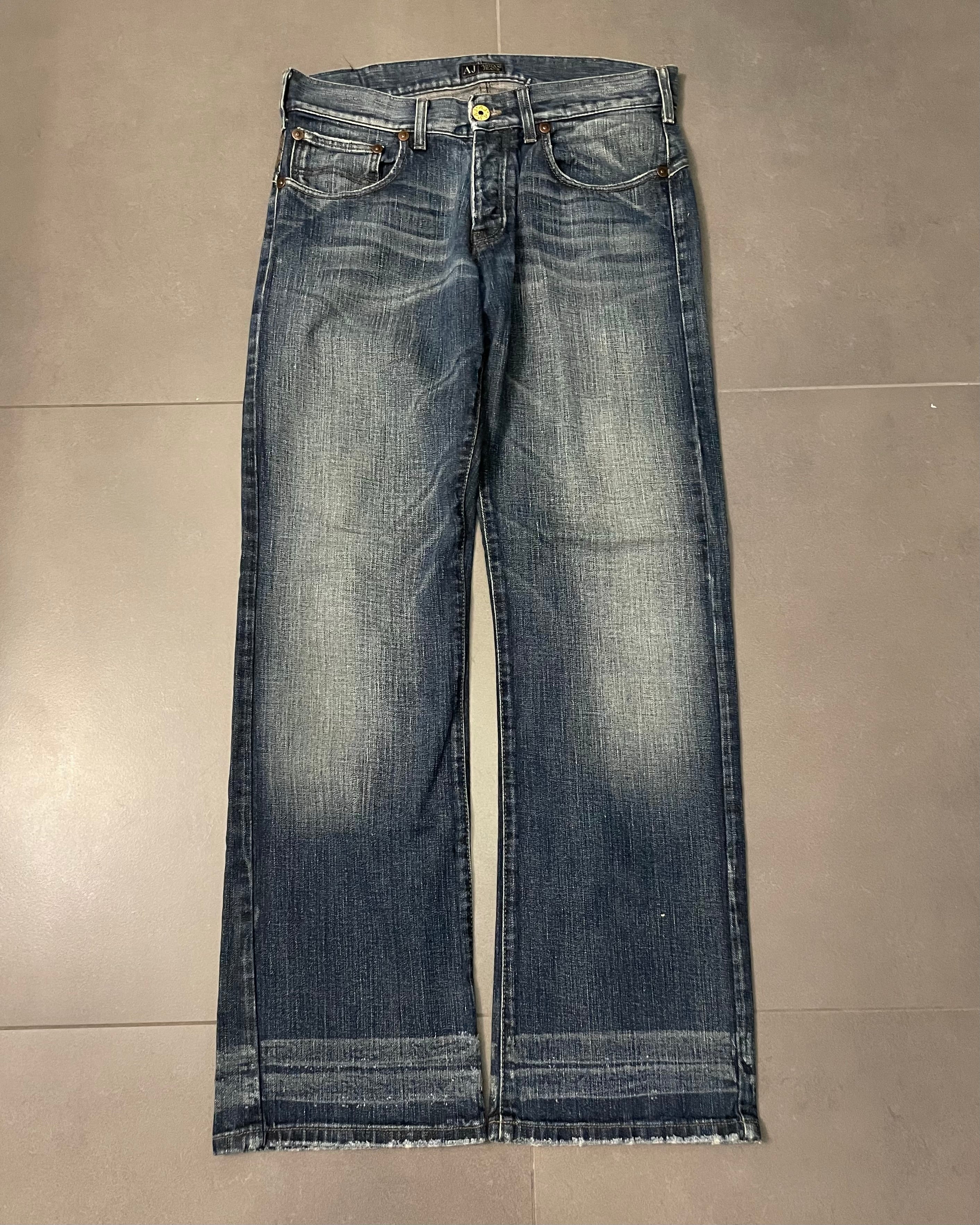 Armani Straight Jeans - Size W33 L34