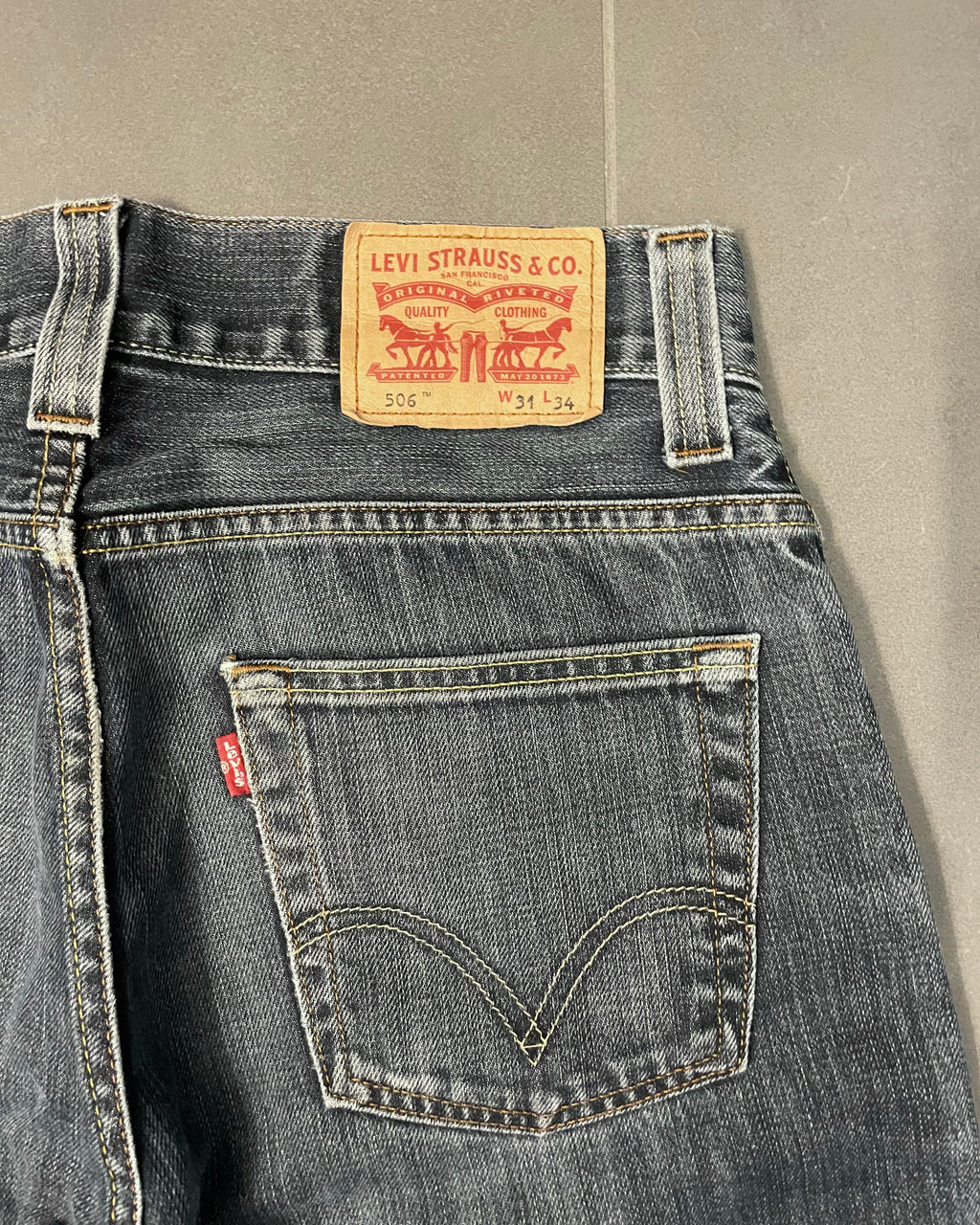 Levi's 506 Straight Jeans - Size W31 L34