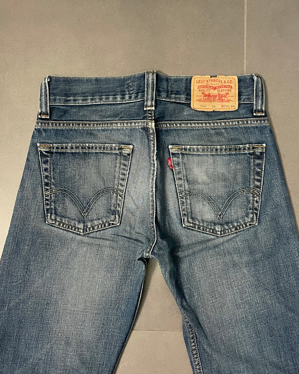Levi's 506 Straight Jeans - Size W29 L34