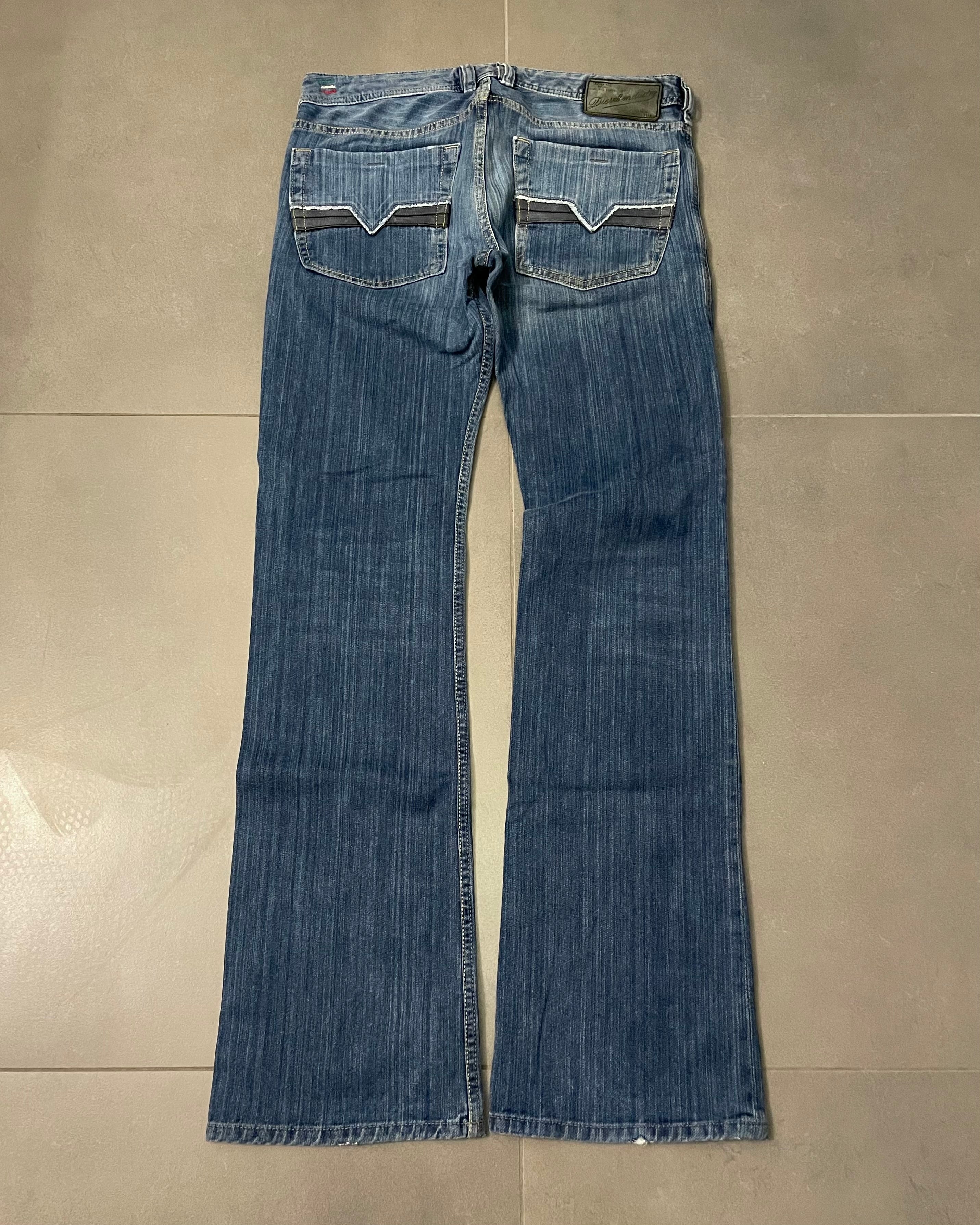 Diesel Backprint Jeans - Size W30 L32