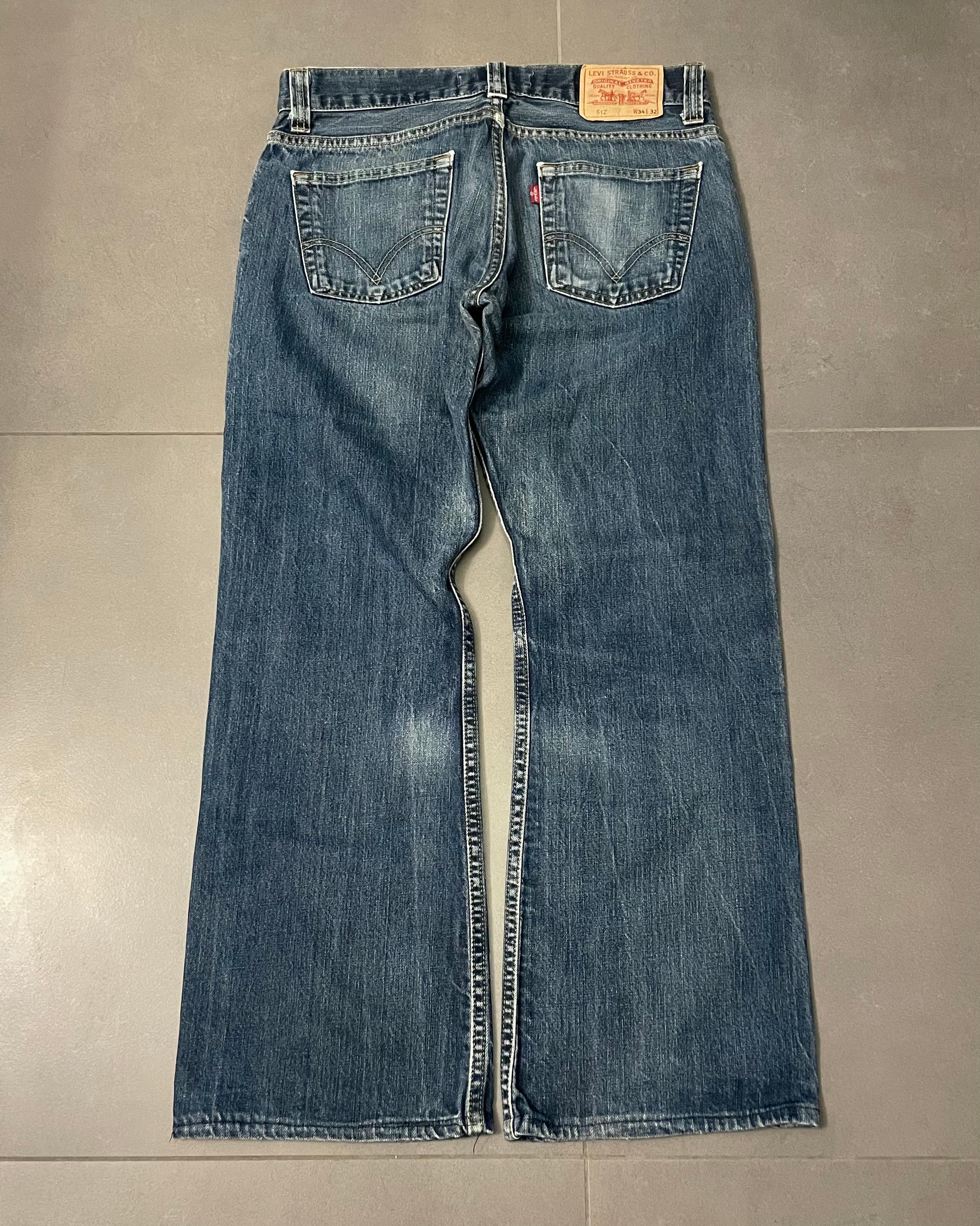 Levi's 512 Bootcut Jeans - Size W34 L32