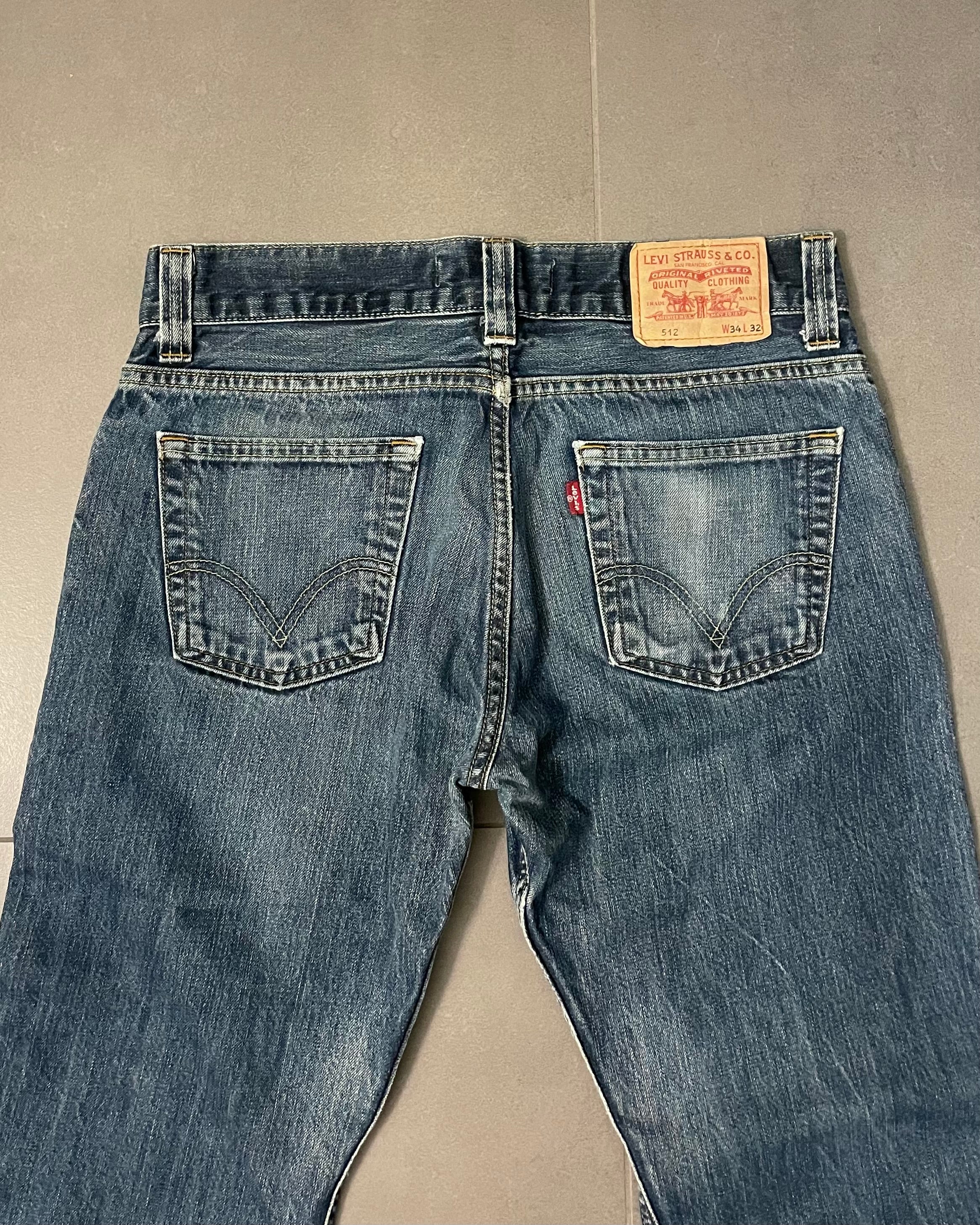 Levi's 512 Bootcut Jeans - Size W34 L32