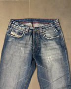 Diesel Backprint Jeans - Size W32 L34