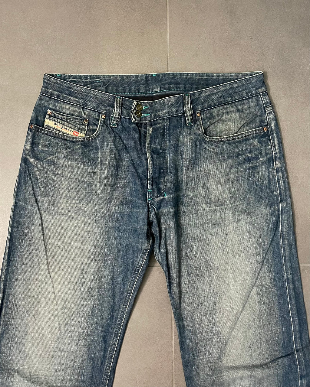 Diesel Straight Jeans - Size W34 L34